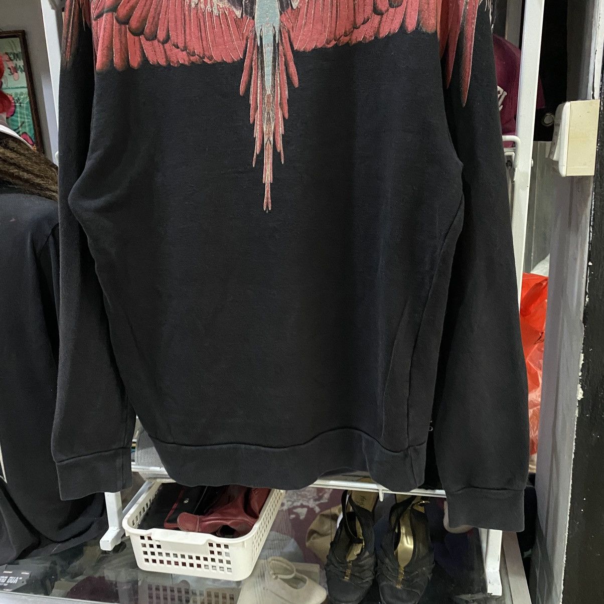 Marcelo Burlon Vintage Marcelo Burlon Wing Print Sweatshirt Size US S / EU 44-46 / 1 - 4 Thumbnail
