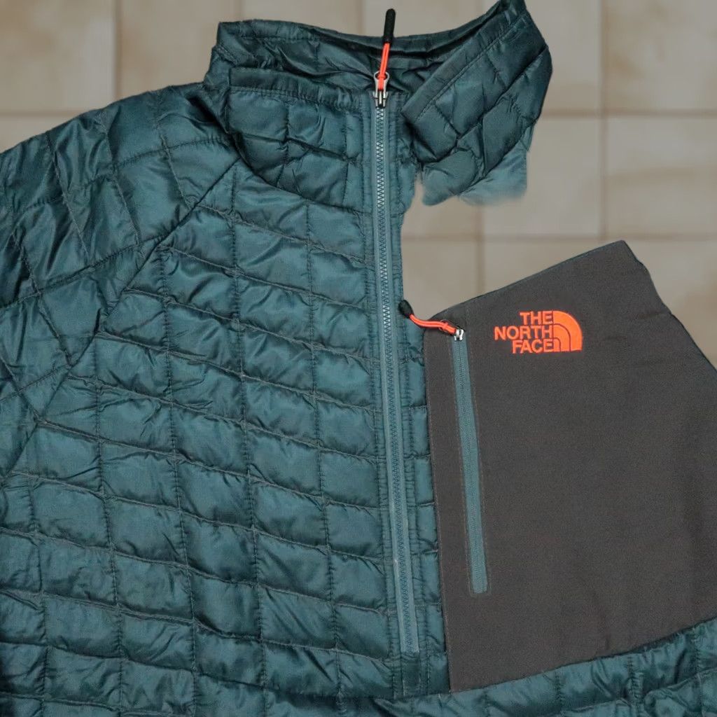 The North Face The North Face Jacket Mens XL Blue ThermoBall Insulated Quilted Puffer Outdoor Size US XL / EU 56 / 4 - 1 Thumbnail