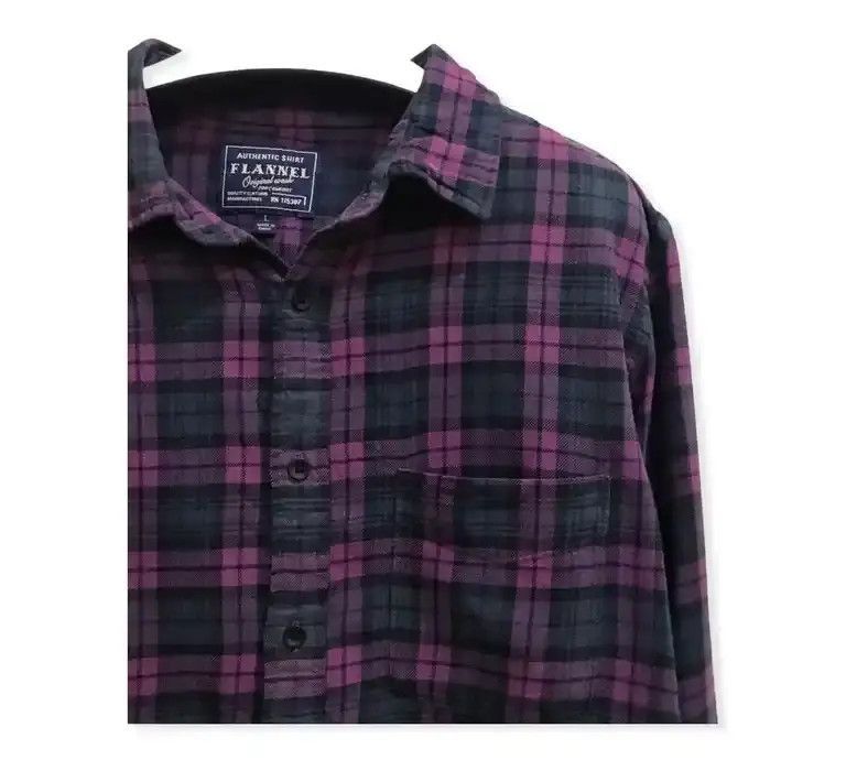 Flannel Japanese Brand Uniqlo Flannel Shirt Plaid Tartan Size US L / EU 52-54 / 3 - 3 Thumbnail