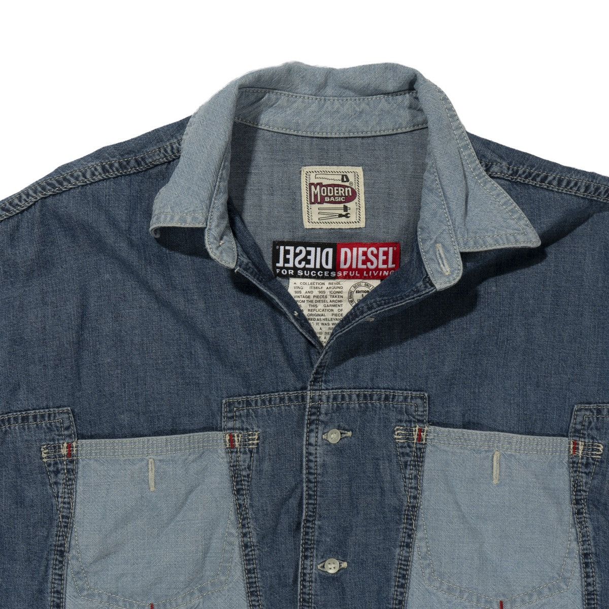 Diesel Diesel Denim Button Down Size US S / EU 44-46 / 1 - 3 Thumbnail