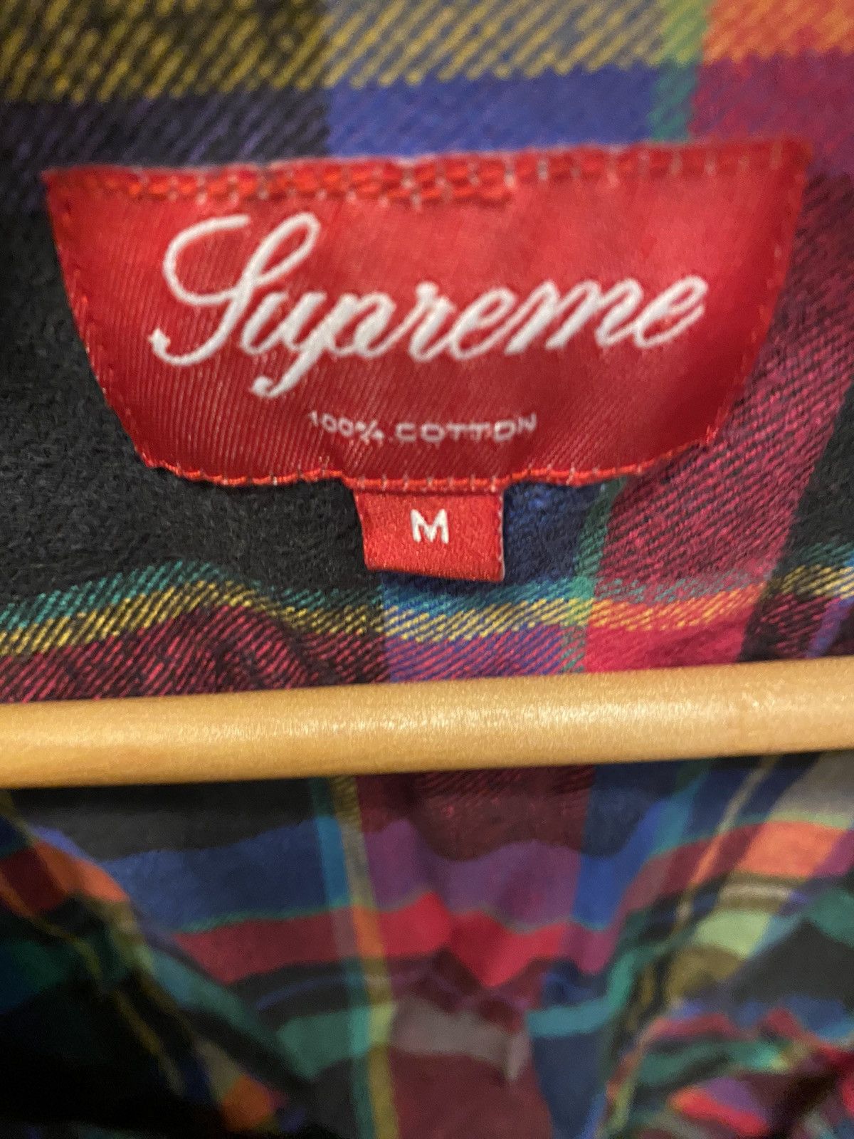 Supreme SUPREME Flannel Rare Sz Medium Size US M / EU 48-50 / 2 - 2 Thumbnail