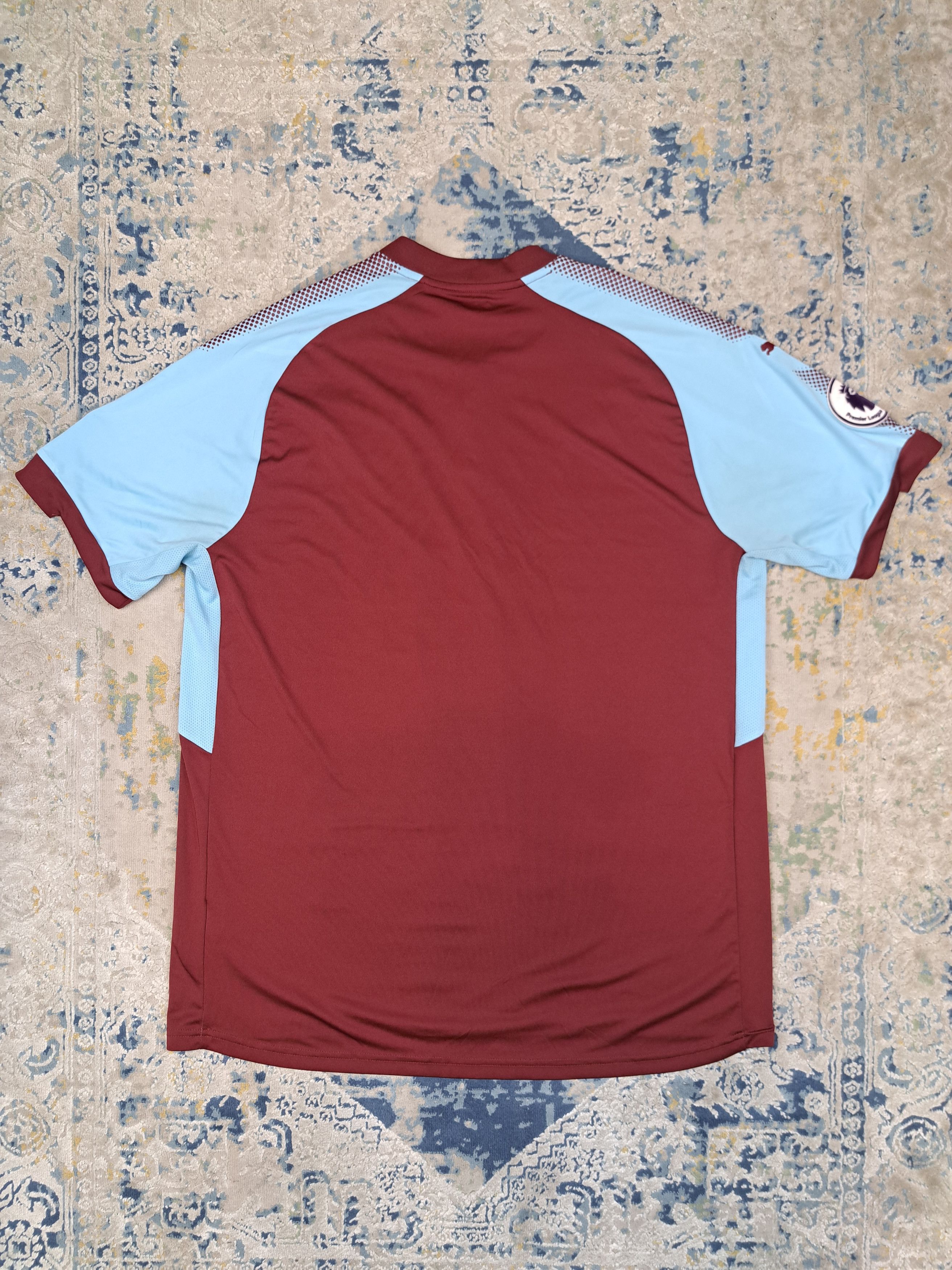 Puma Burnley 2018 Soccer Jersey Blokecore Premier League Patches Size US XXL / EU 58 / 5 - 10 Thumbnail