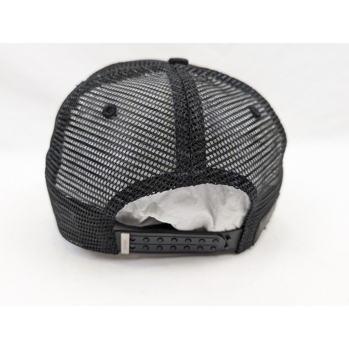 Amiri o1rshd1 Q:5 / Size: OS / Zig Zag Trucker Hat / Cap in Black Size ONE SIZE - 11 Thumbnail