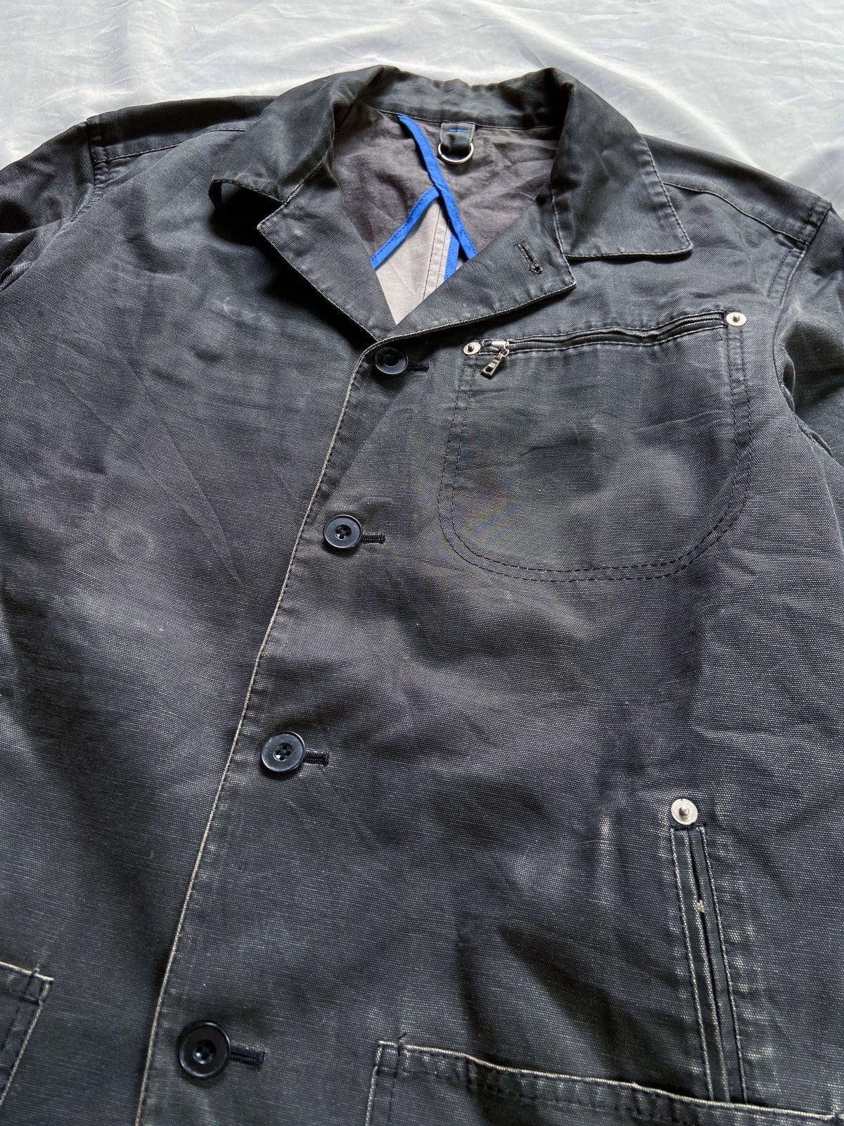 20471120 TAKAIQ.COM DISTRESSED JACKET Size US M / EU 48-50 / 2 - 2 Thumbnail