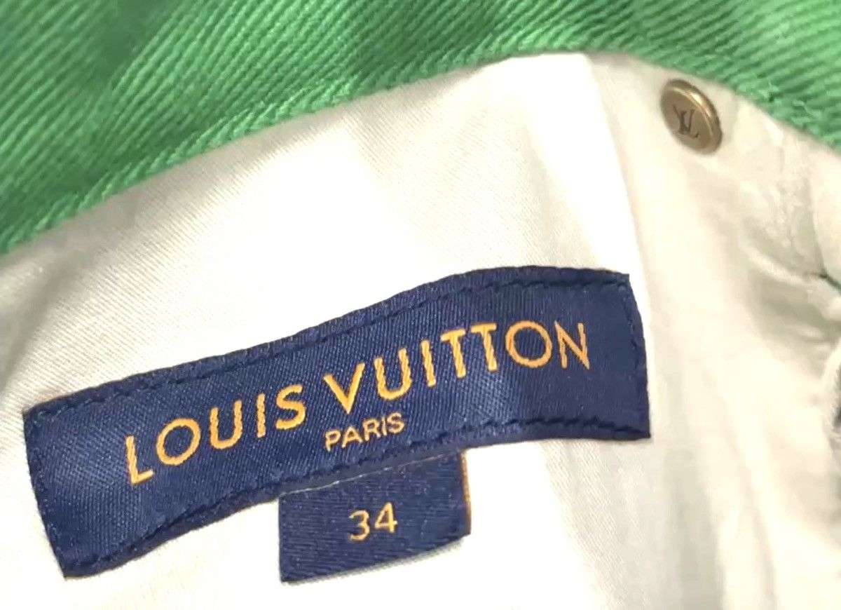 Louis Vuitton LOUIS VUITTON 34 Carpenter Embossed Monogram Denim Jeans Size US 34 / EU 50 - 8 Thumbnail
