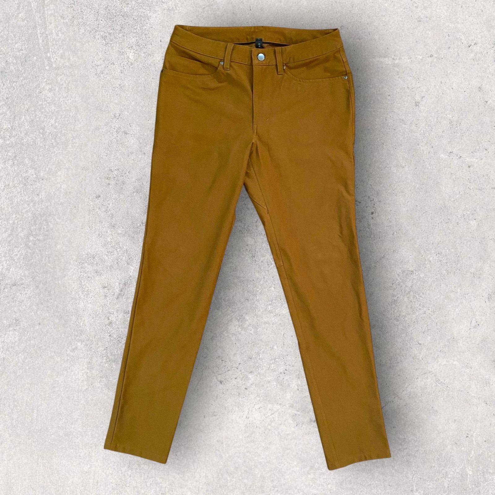 Lululemon Lululemon ABC Pant Slim Fit Copper Brown Jean Pants Size US 30 / EU 46 - 1 Thumbnail