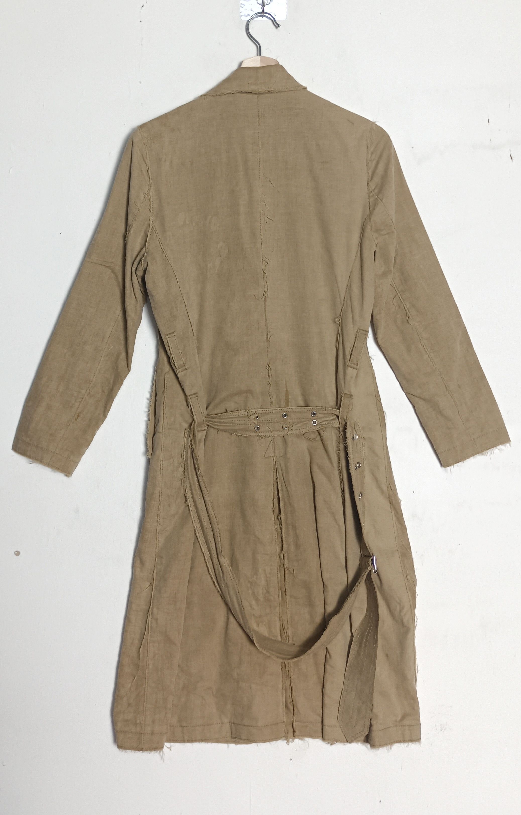 Burberry Design Rare 🔥Burberry Trench Coat design hairy thread Size US XS / EU 42 / 0 - 3 Thumbnail
