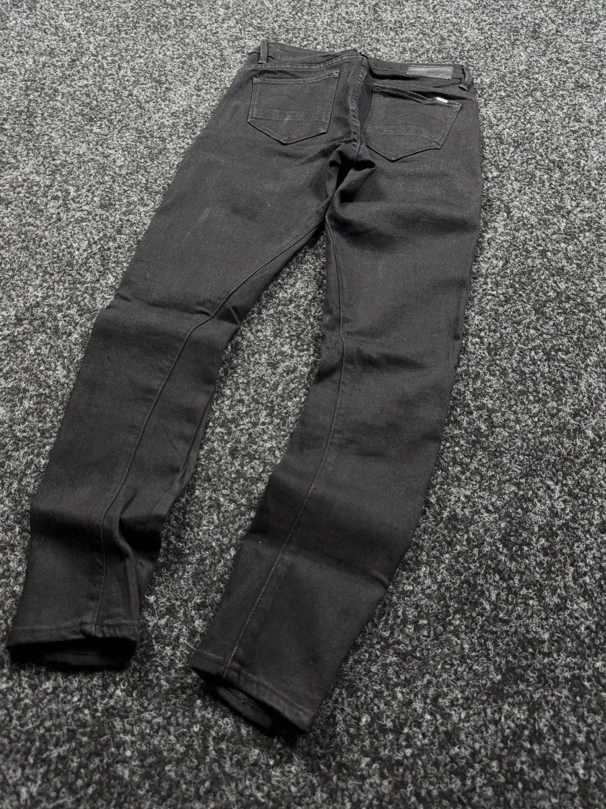 G-Star G-Star Opium Avant Garde RAW Arc 3D Mid Skinny Black Jeans Size 25" / US 0 / IT 36 - 10 Thumbnail
