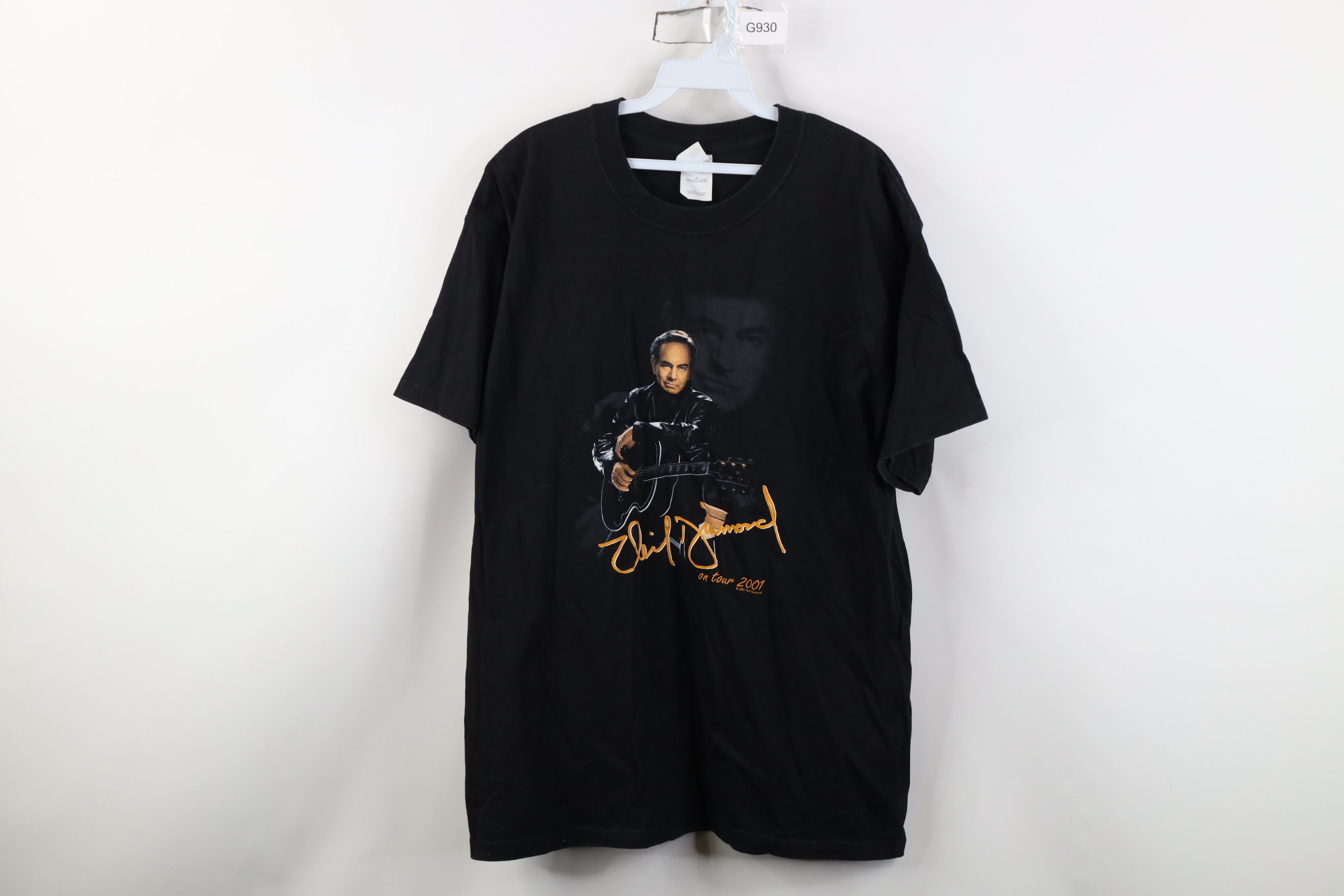 Vintage Vintage Y2K Live In Concert Tour Neil Diamond Band T-Shirt Size US L / EU 52-54 / 3 - 1 Thumbnail