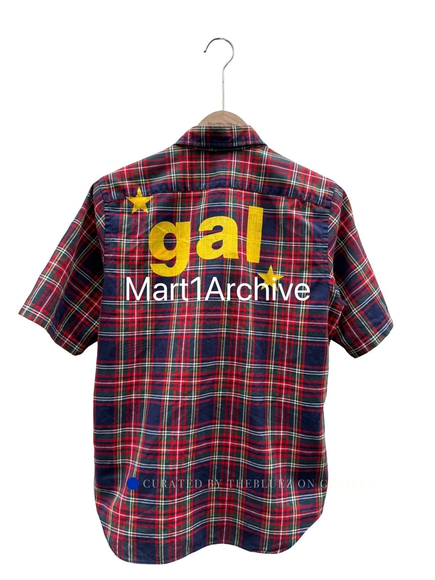 Junya Watanabe Plaid Gal Print Button-Up Shirt Size US M / EU 48-50 / 2 - 1 Thumbnail