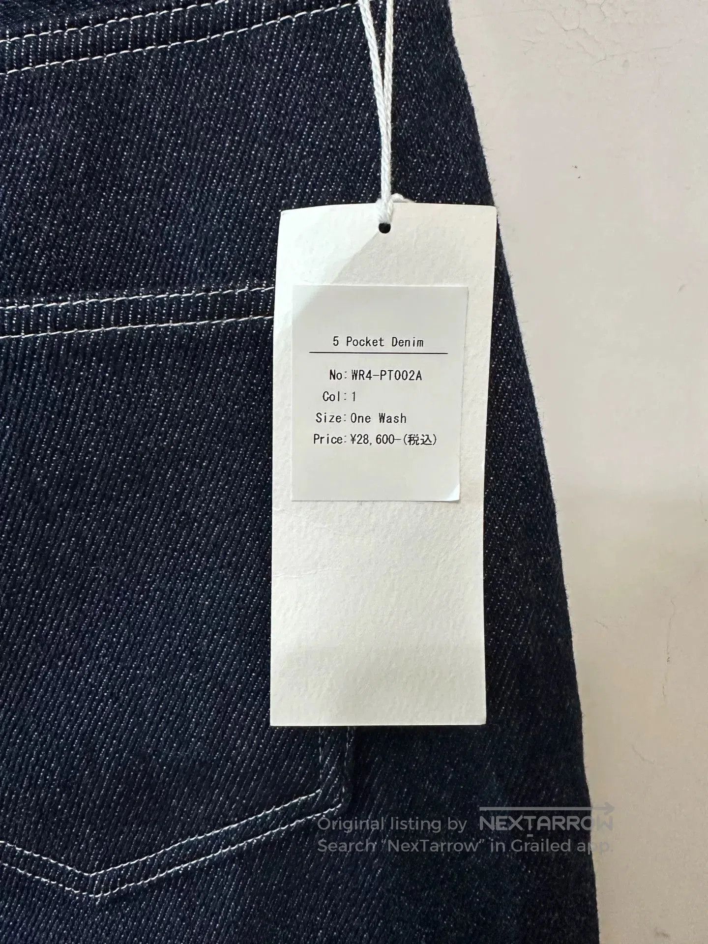 Other WELCOME RAIN 25AW 5 Pocket Denim. Size US 26 / EU 42 - 3 Thumbnail