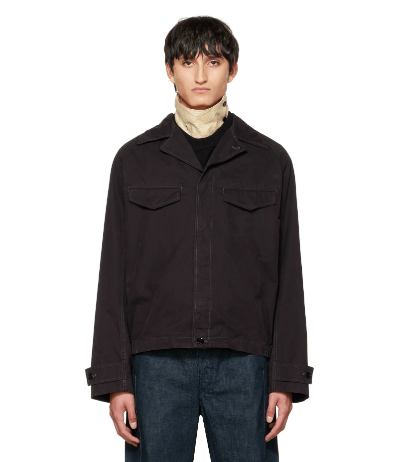 Lemaire Black Field Jacket - LEMAIRE Size US L / EU 52-54 / 3 - 1 Thumbnail