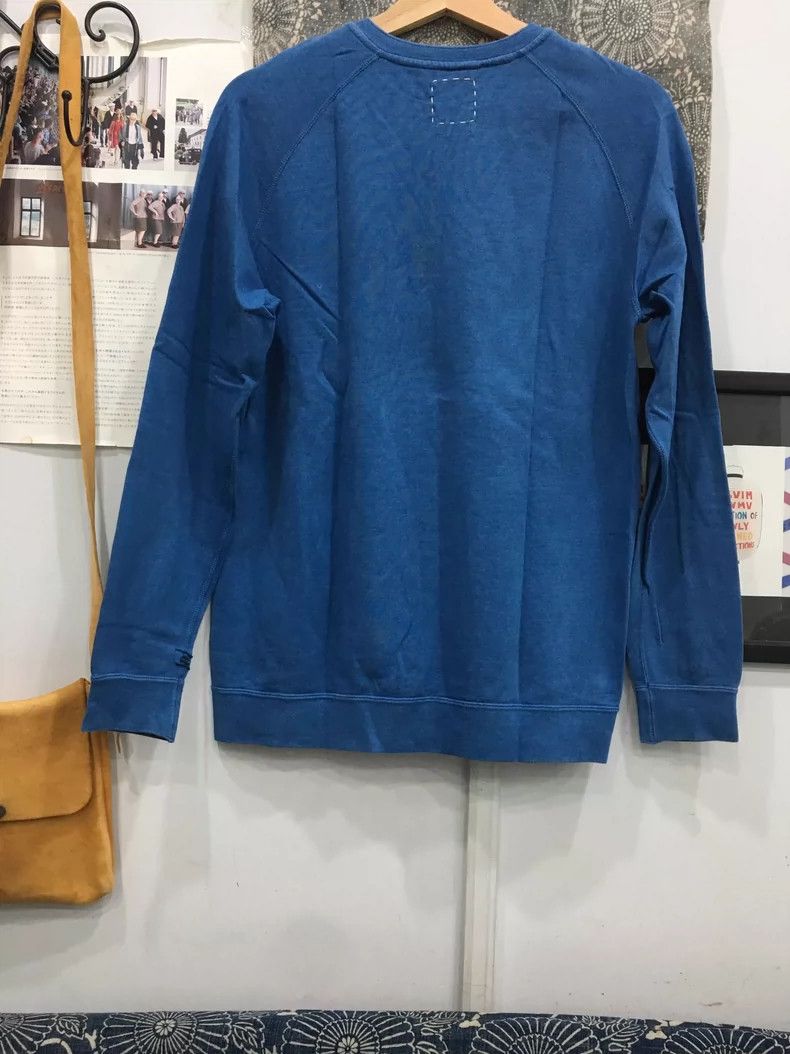 Visvim visvim 16ss indigo raglan Henley (GIZA) indigo blue dyed Eg Size US L / EU 52-54 / 3 - 2 Thumbnail