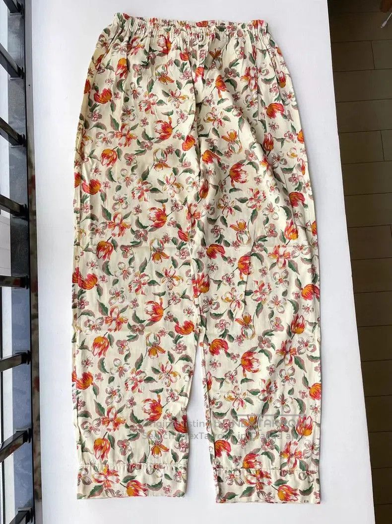 Jean Paul Gaultier Jean Paul Gaultier Vintage Floral Pajama Set. Size US 32 / EU 48 - 7 Thumbnail