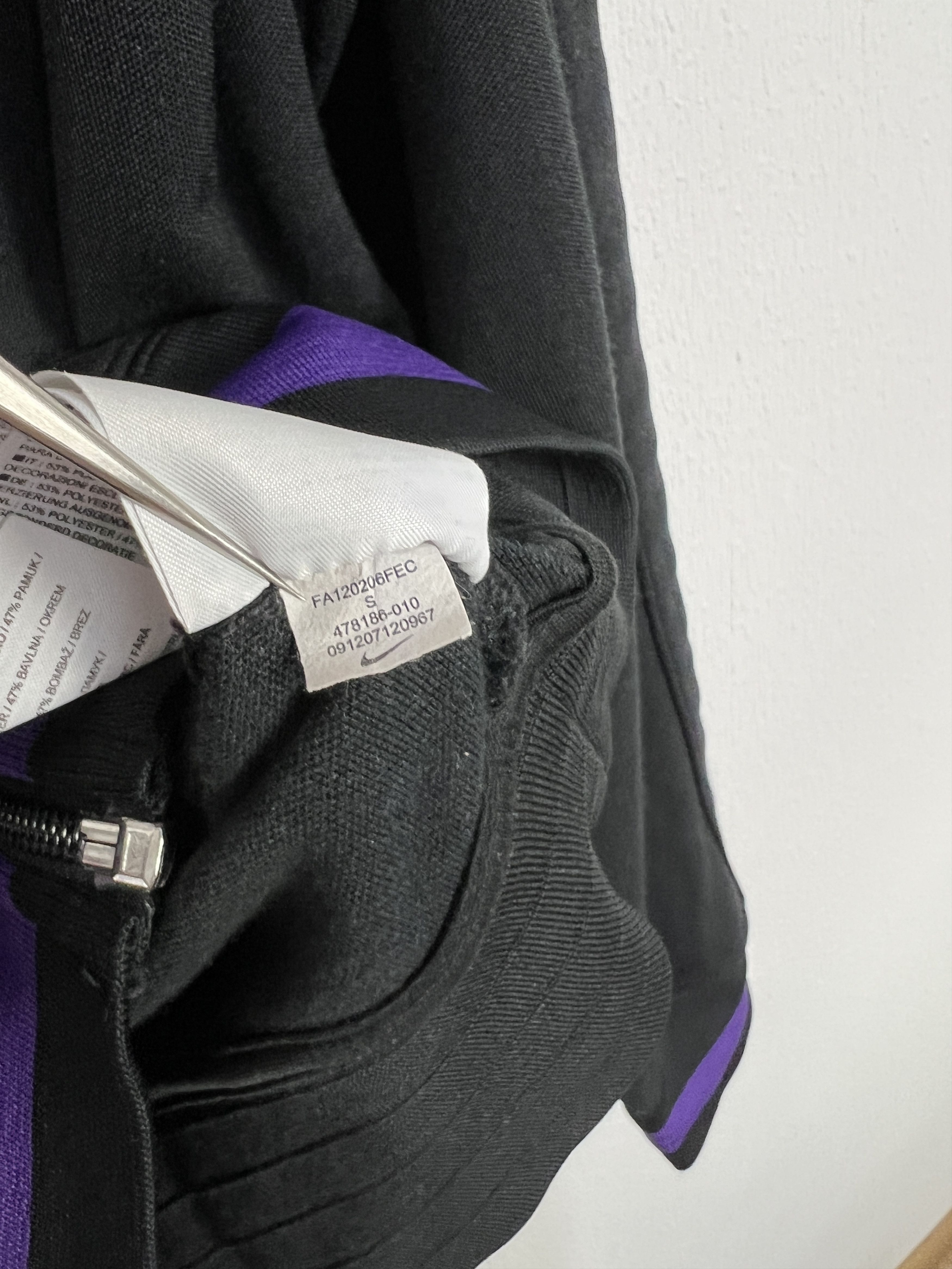 Nike Nike Arsenal Football Black Jacket Soccer Track Top Gunners Size US S / EU 44-46 / 1 - 11 Thumbnail
