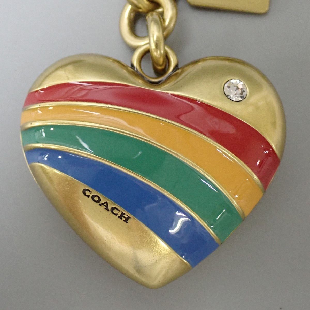 Coach Vintage Coach Rainbow Headt Charm NWT Size ONE SIZE - 4 Thumbnail