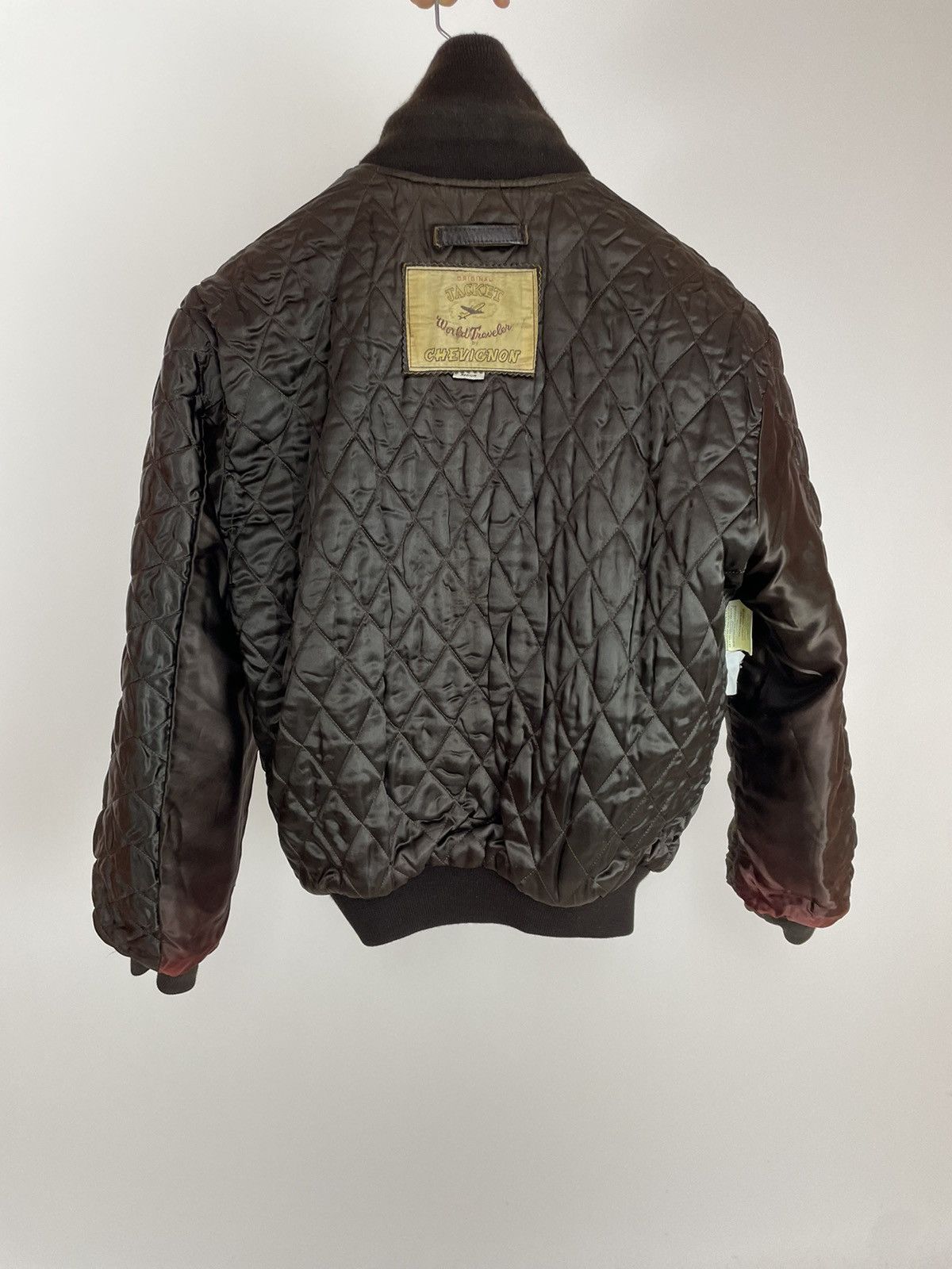 Chevignon CHEVIGNON Leather Jacket Vintage avant garde grange 90s Size US M / EU 48-50 / 2 - 21 Thumbnail