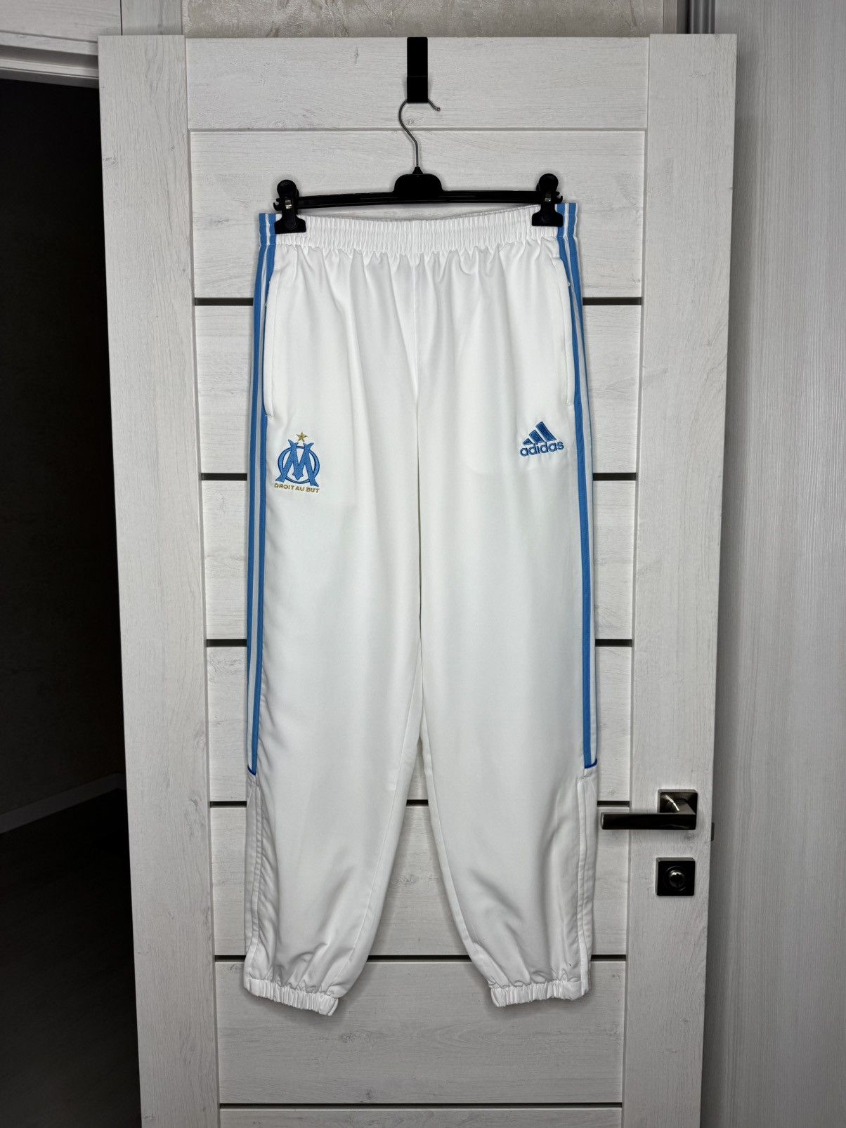 Adidas VINTAGE Adidas Olympique Marseille Tracksuit Football Soccer Size US L / EU 52-54 / 3 - 12 Thumbnail