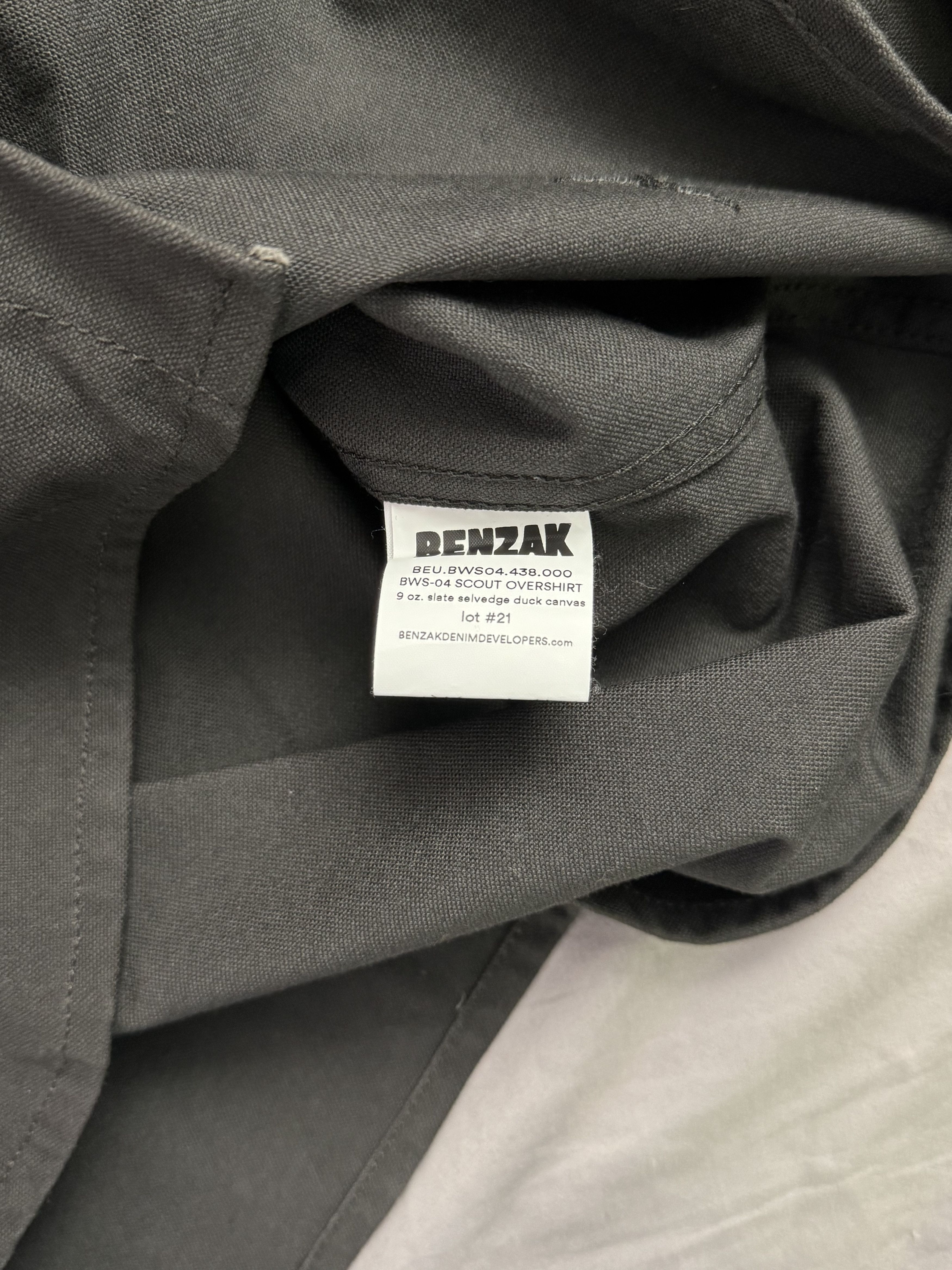 Benzak Denim Developers BWS-04 SCOUT OVERSHIRT 9 oz. Size US L / EU 52-54 / 3 - 4 Thumbnail