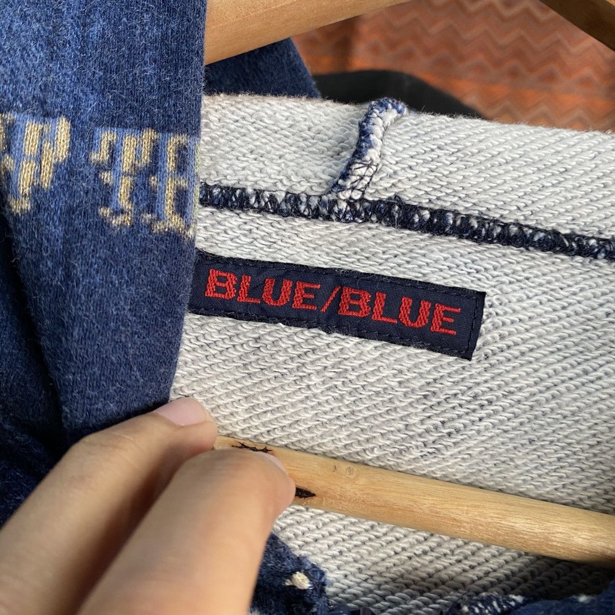 Blue Blue Japan Blue Blue Japan Full Print Indigo Zipper Hoodie XS Size US XS / EU 42 / 0 - 9 Thumbnail