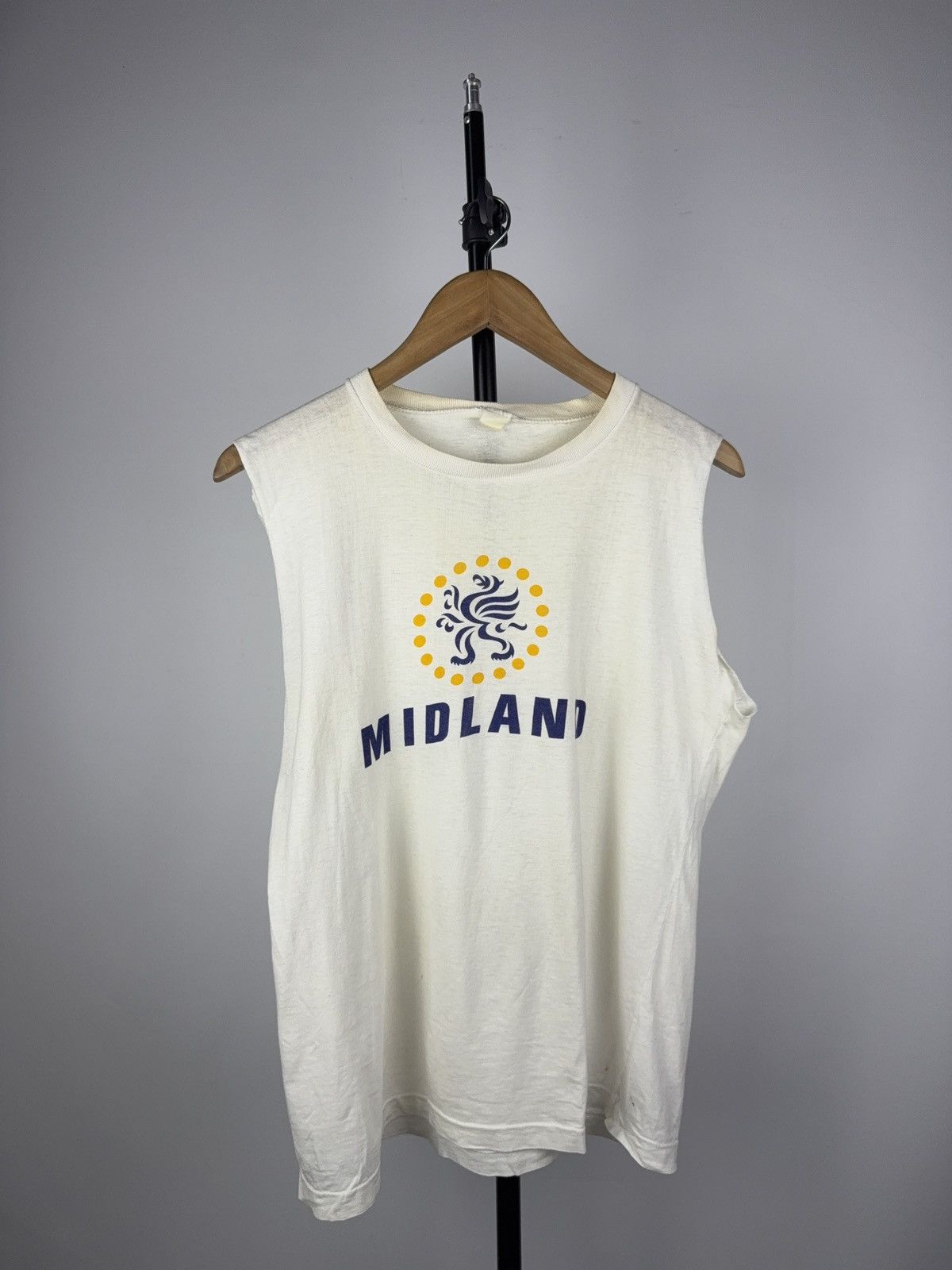 Vintage Vintage Rare Retro 70-80s Midland England Shirt sleeve Size US S / EU 44-46 / 1 - 1 Thumbnail