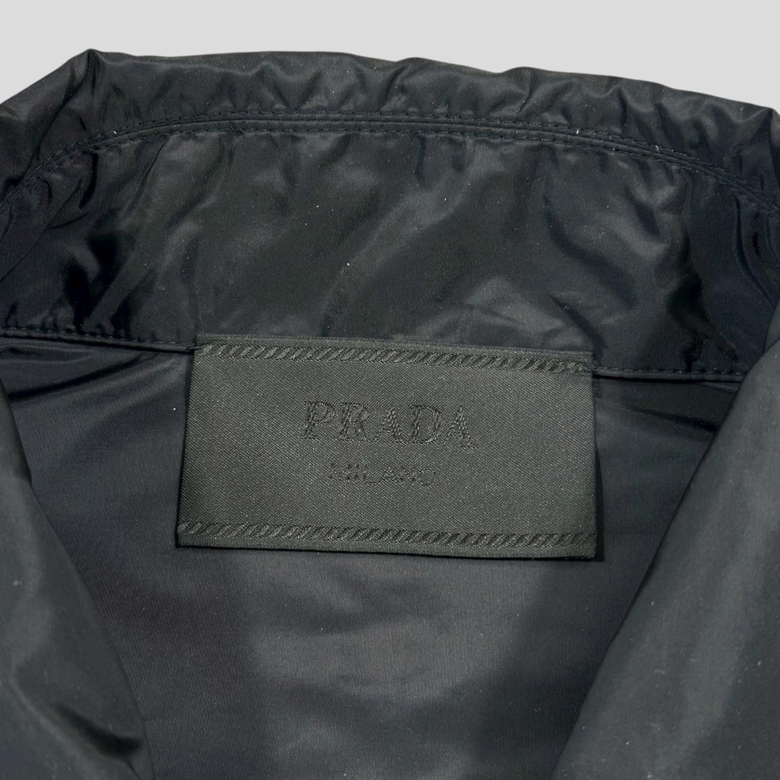 Prada Prada 2018 Race Logo Nylon Blouson Overshirt Jacket - M/L Size US M / EU 48-50 / 2 - 5 Thumbnail