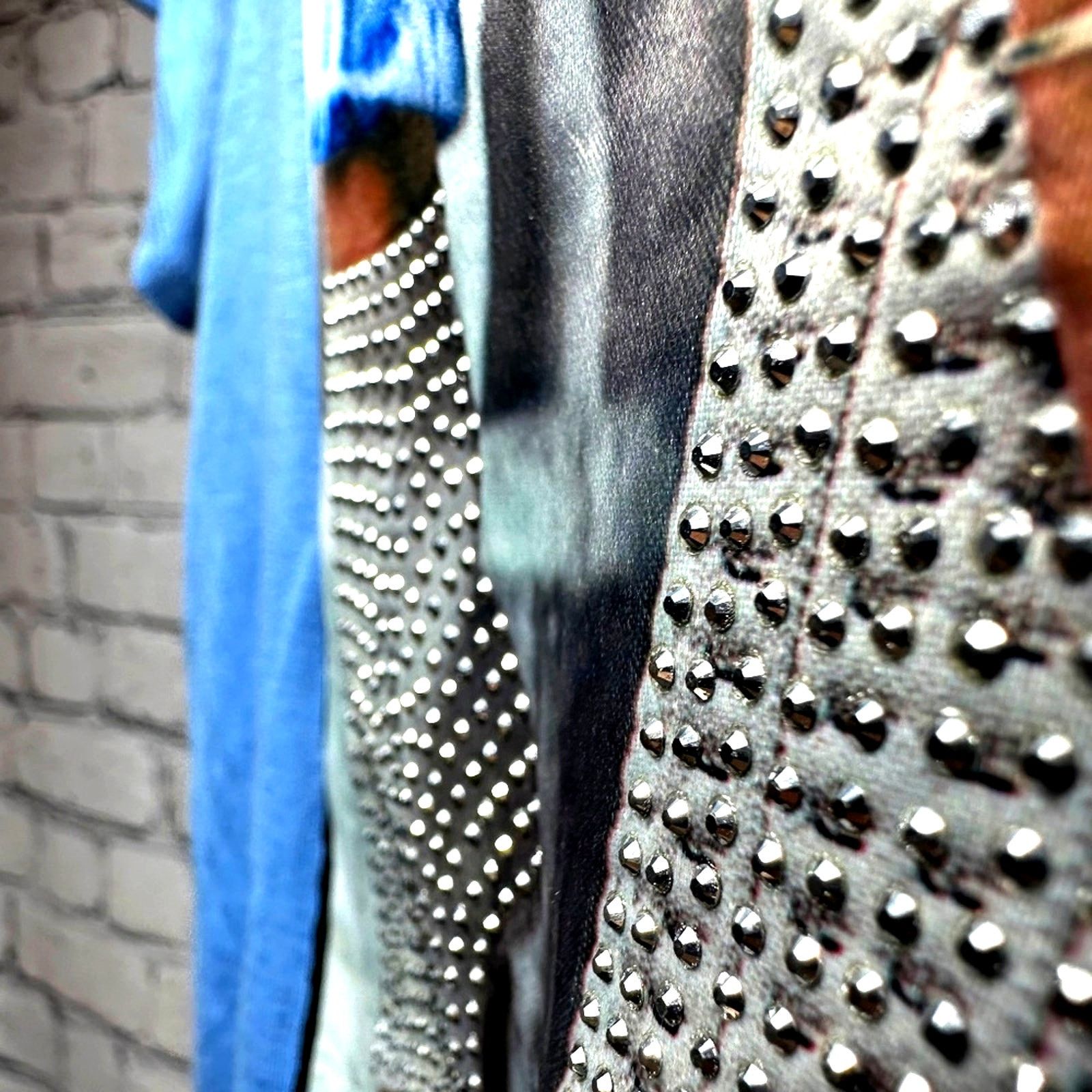 Other Studs Rhinestones Alyssa Rhinestones Studs Tee Shirt Blue XS Size XS / US 0-2 / IT 36-38 - 9 Thumbnail