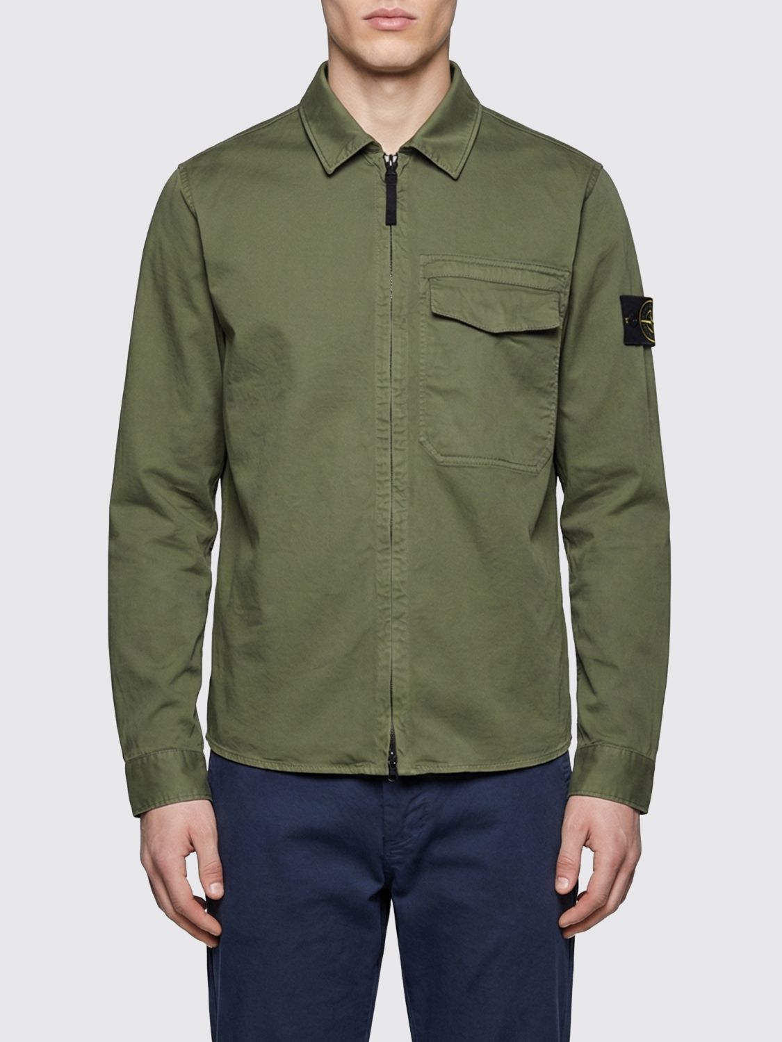 Stone Island Stone Island Jacket Men Green Size US XXL / EU 58 / 5 - 1 Thumbnail