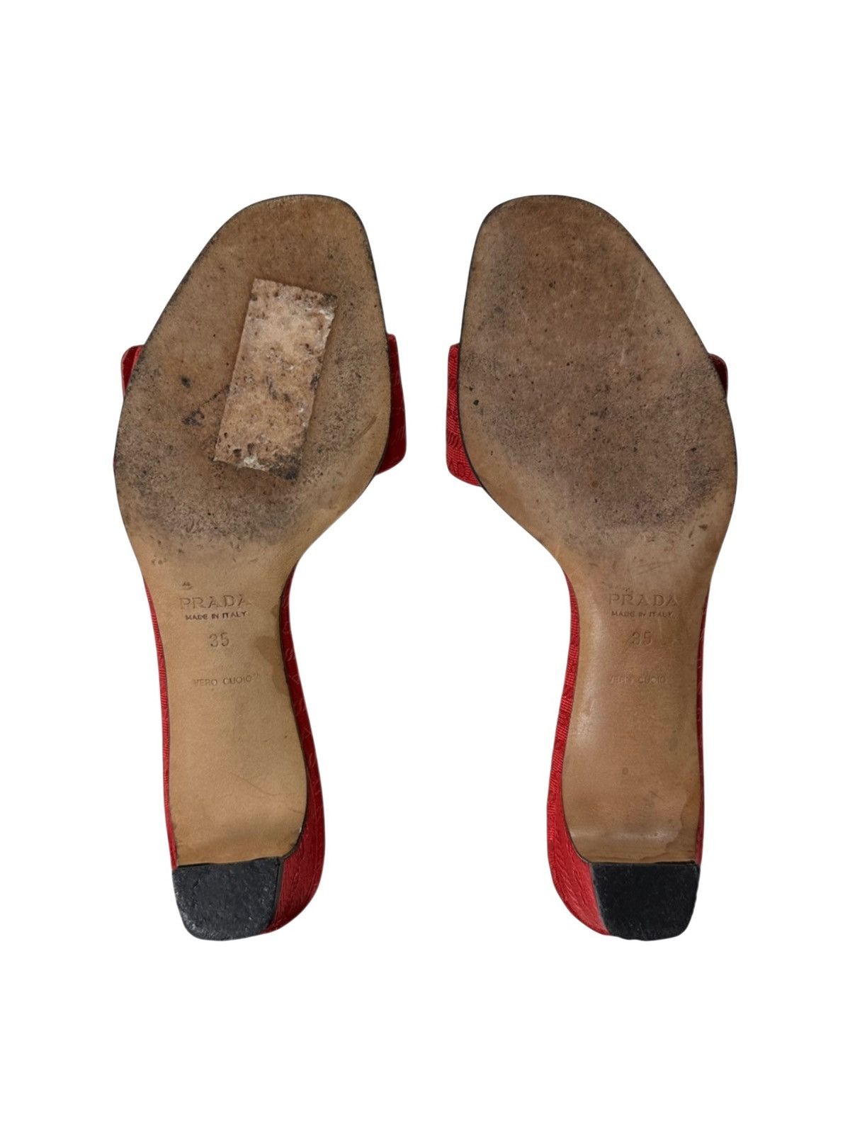Prada PRADA Nylon Logo Sandals Size US 5 / IT 35 - 3 Thumbnail