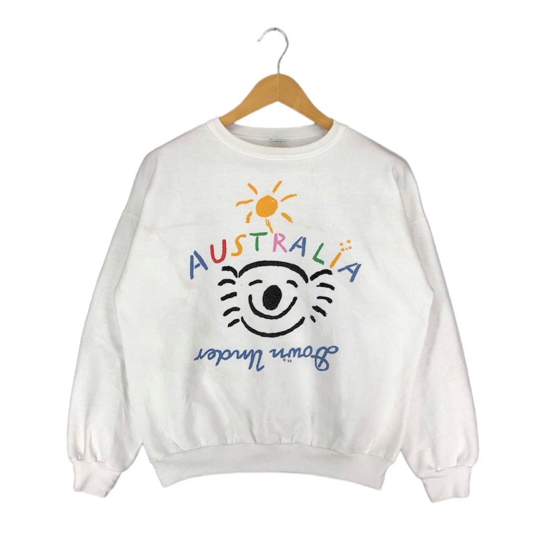 Vintage Vintage AUSTRALIA by DOWN UNDER Sweatshirt #2115-72 Size US M / EU 48-50 / 2 - 1 Thumbnail