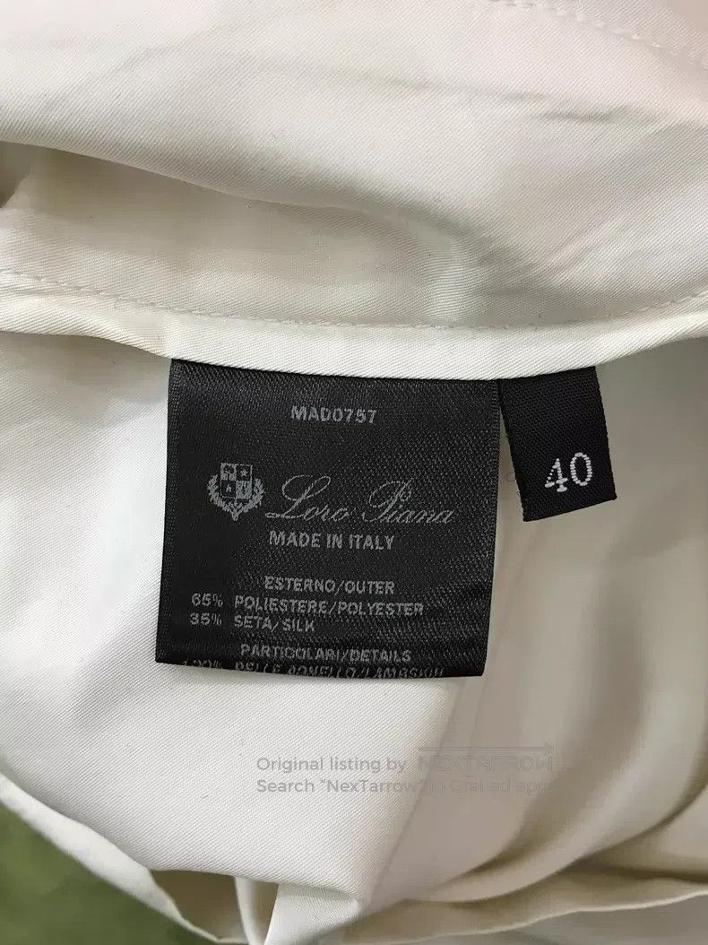 Loro Piana LORO PIANA White Vest Jacket Size XS / US 0-2 / IT 36-38 - 5 Thumbnail