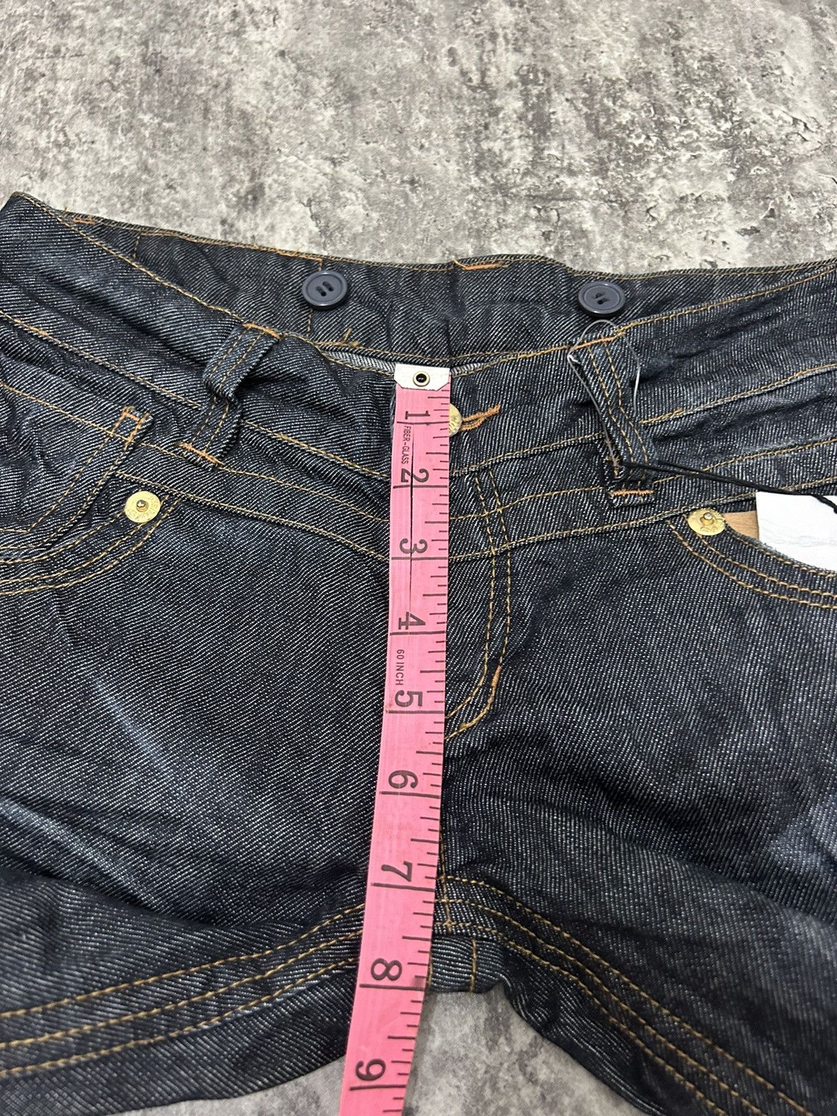 If Six Was Nine × Japanese Brand × Tornado Mart Japanese Sky Bomber Flare Jeans Size US 30 / EU 46 - 17 Thumbnail