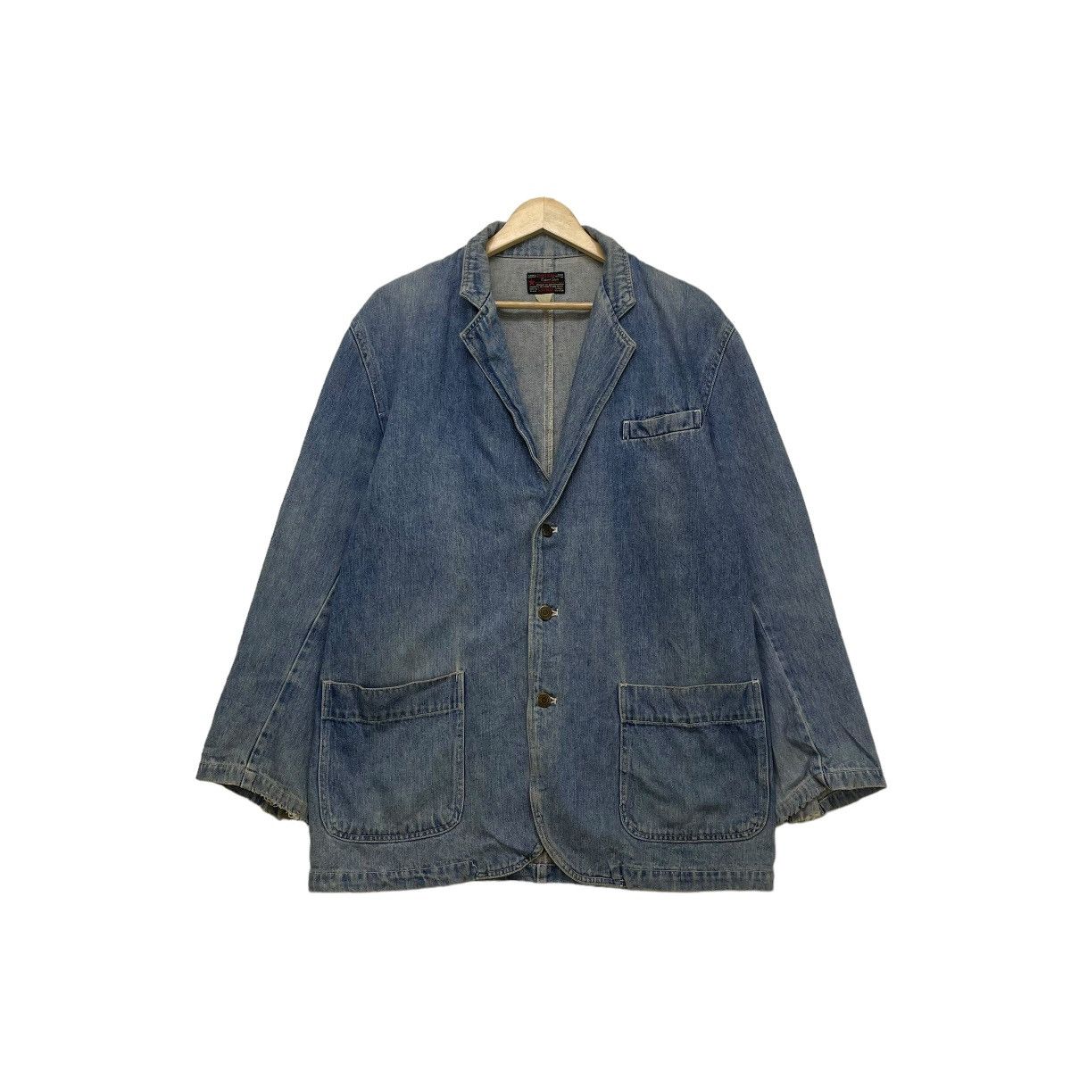 Buzz Rickson's 💥Vintage Bay Leaf Denim Worker Jacket Size US M / EU 48-50 / 2 - 1 Thumbnail