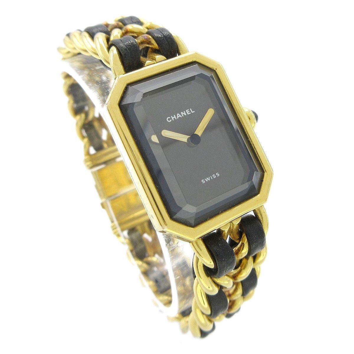 Chanel Chanel Premiere Rock Quartz Watch Plated Metal and Leather Size ONE SIZE - 1 Thumbnail