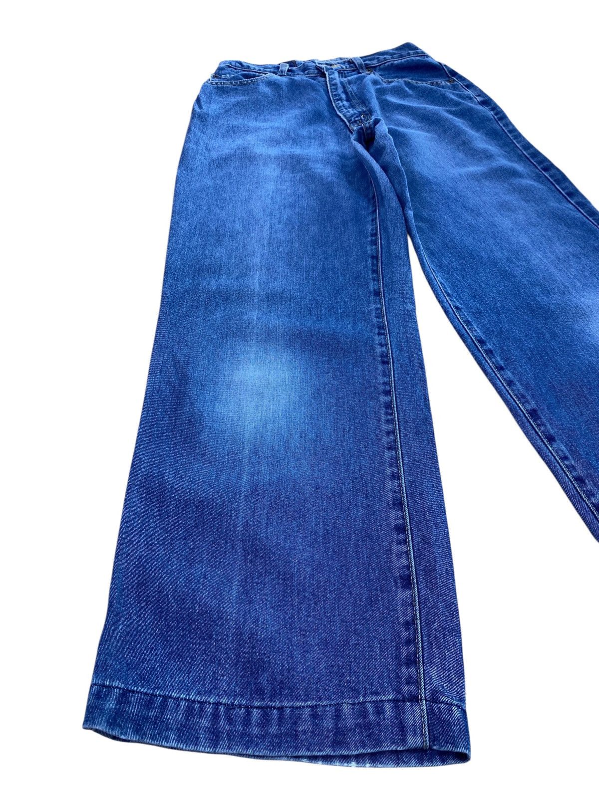 Japanese Brand Japanese Brand Bobson Faded Blue Wash Baggy style Jeans Size US 28 / EU 44 - 5 Thumbnail