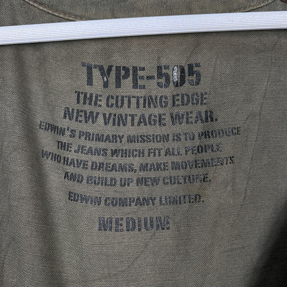Edwin 🔥 TYPE 505 EDWIN MILITARY STYLE FIELD JACKET Size US M / EU 48-50 / 2 - 16 Thumbnail