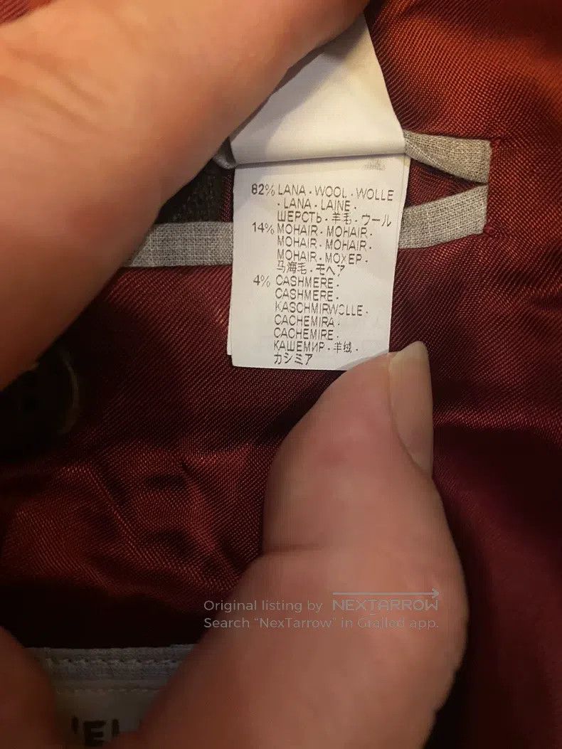 Brunello Cucinelli Brunello Cucinelli Double-breasted suit jacket, cashmere m Size 50L - 5 Thumbnail