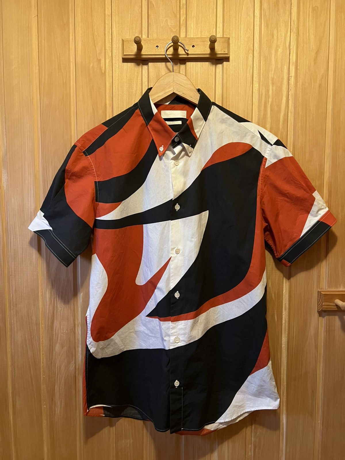 Alexander McQueen × MCQ × McQ Alexander McQueen Alexander McQueen Short-Sleeve Button-up Size US M / EU 48-50 / 2 - 1 Thumbnail