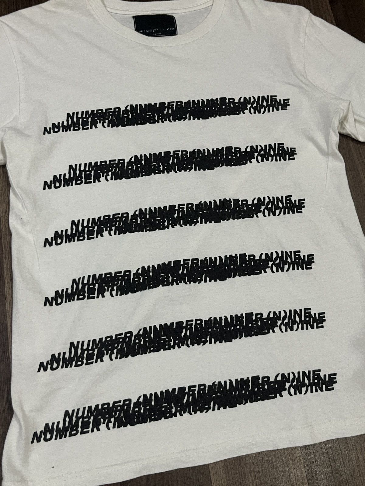 Number (N)ine (SOLD) Number Nine Archive Multi Logo Tshirt Size US S / EU 44-46 / 1 - 5 Thumbnail