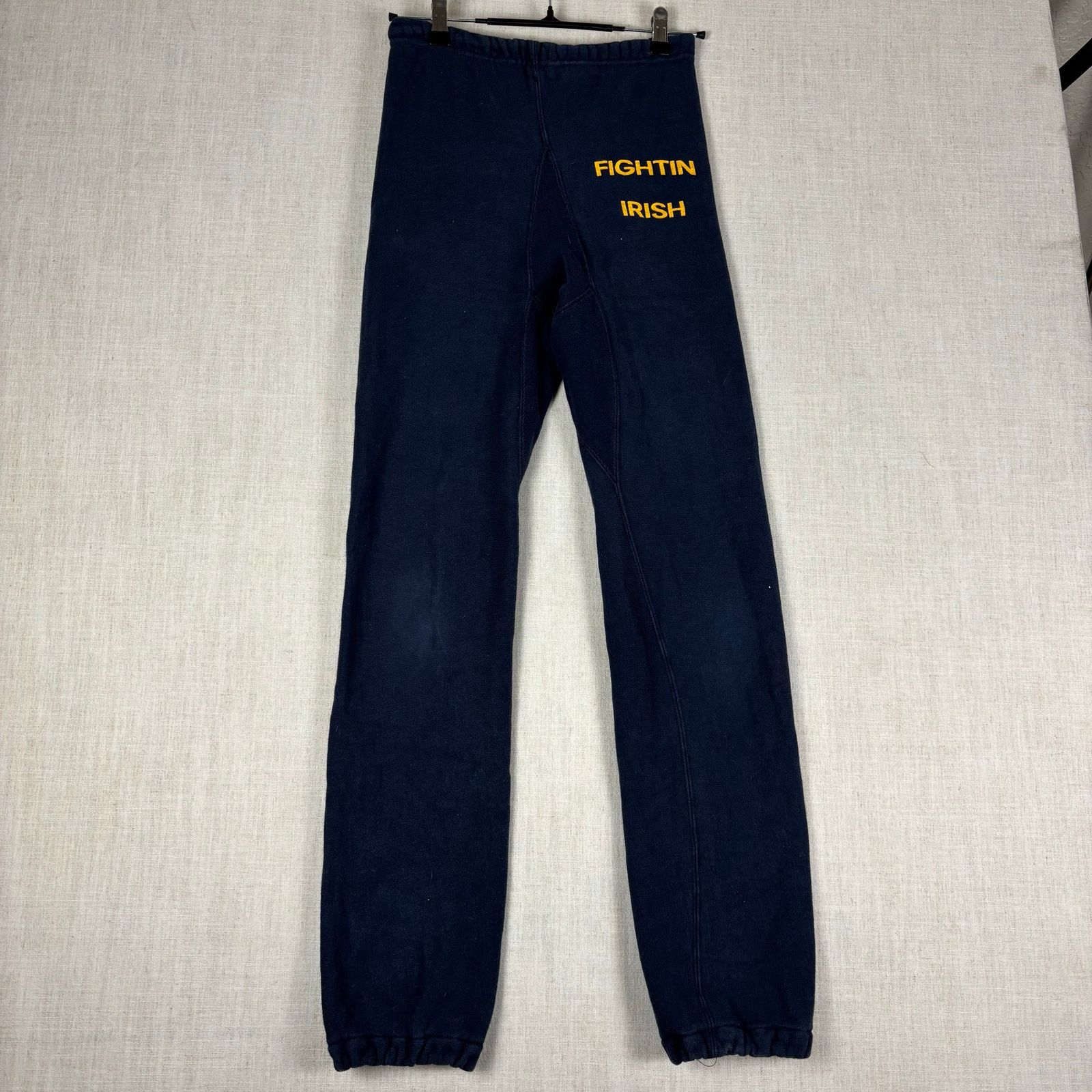 Champion VTG Champion 80s Notre Dame Small Reverse Weave Sweatpants Size US 26 / EU 42 - 2 Thumbnail
