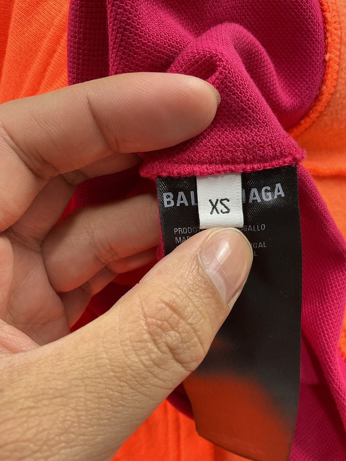 Balenciaga Balenciaga Patchwork Oversized Long Sleeve Polo Shirt Size US XS / EU 42 / 0 - 11 Thumbnail