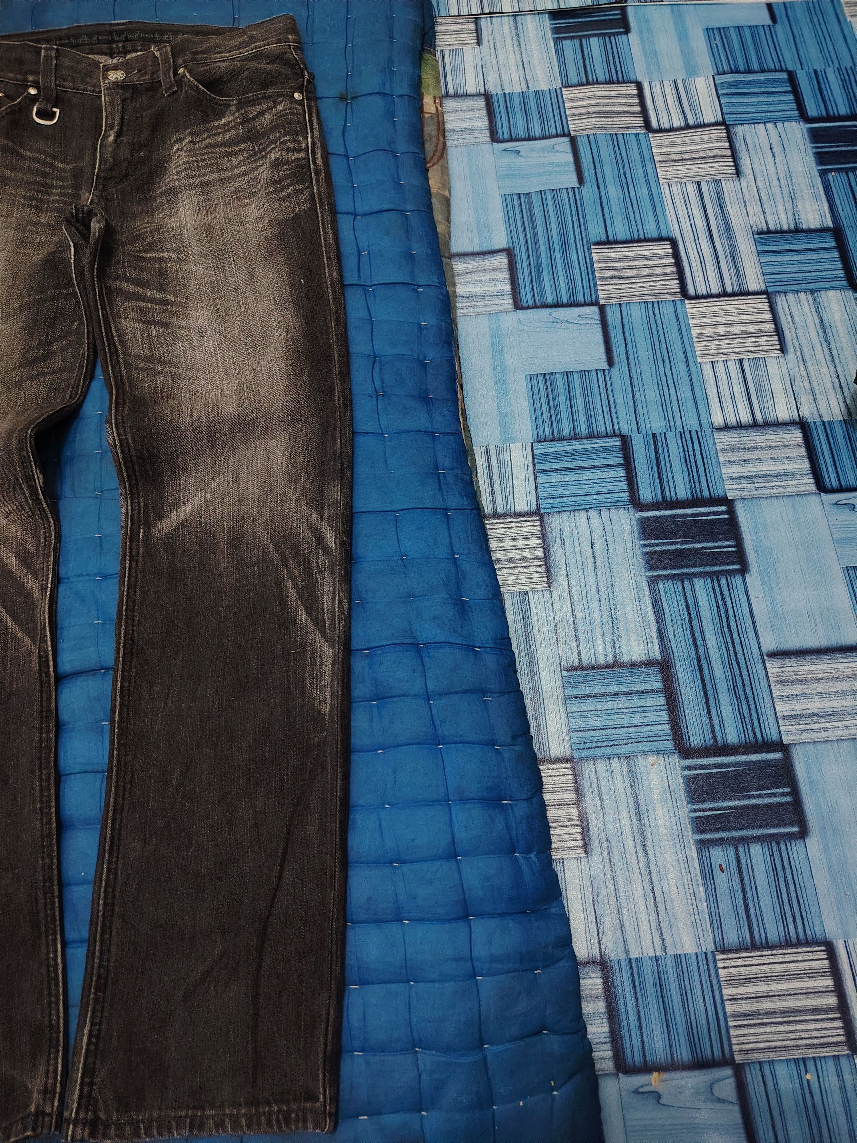 Edwin Japanese Edwin Flared jeans Half Leather Pocket Size US 31 - 12 Thumbnail