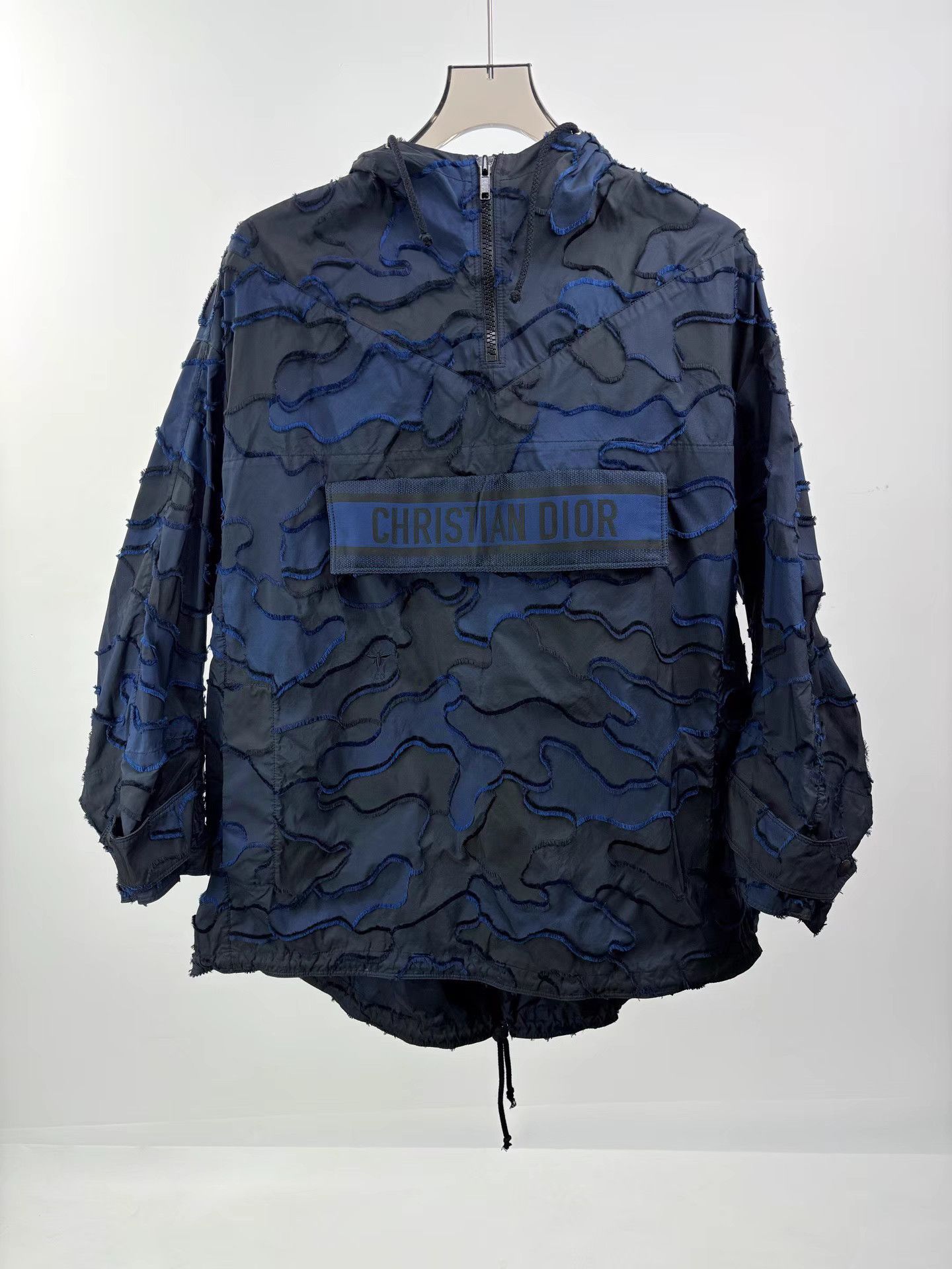 Dior DIOR Camouflage Half-Zip Hooded Windbreaker Jacket Size US XS / EU 42 / 0 - 1 Thumbnail