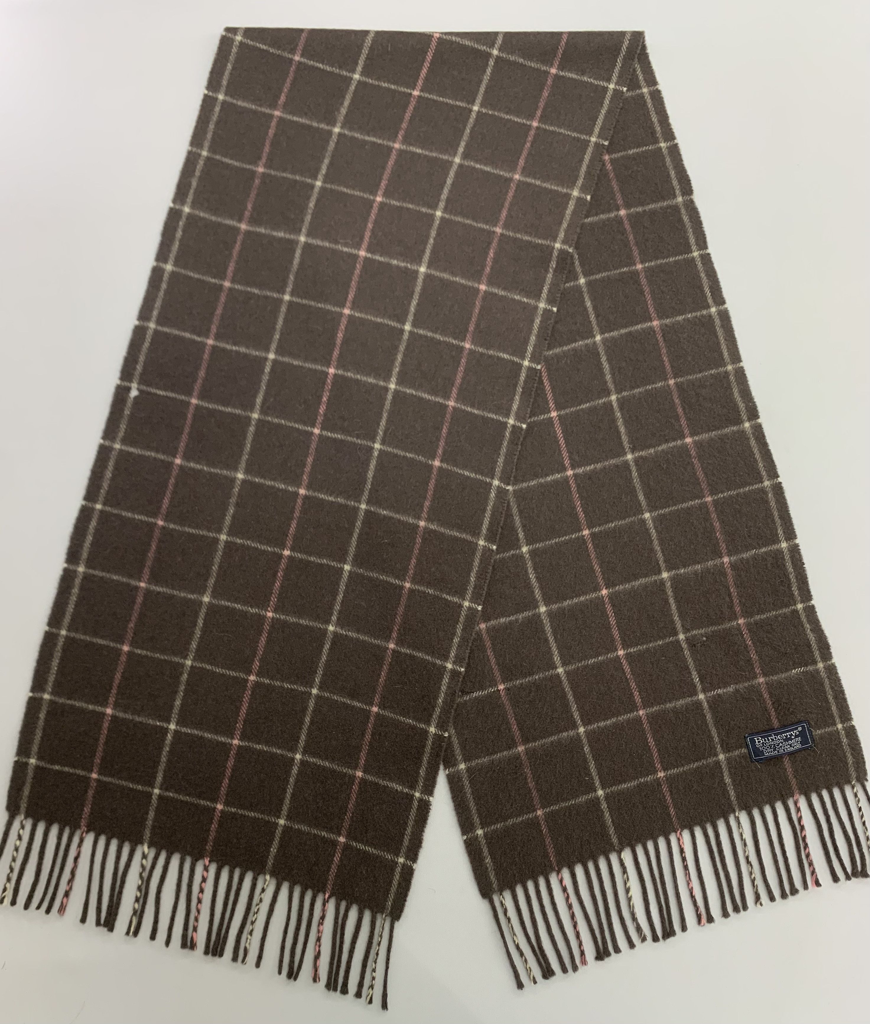 Burberry Burberrys Scarf Cashmere Muffler Neck Wrap BL1006 Size ONE SIZE - 4 Thumbnail