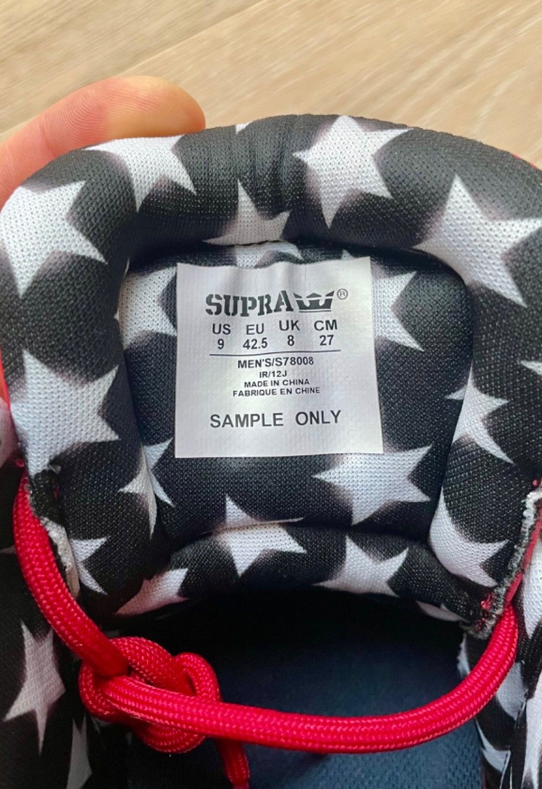 Supra NEW 2012 SUPRA Falcon SAMPLE. S78008. Size 8UK/9US/42,5EUR Size US 9 / EU 42 - 7 Thumbnail