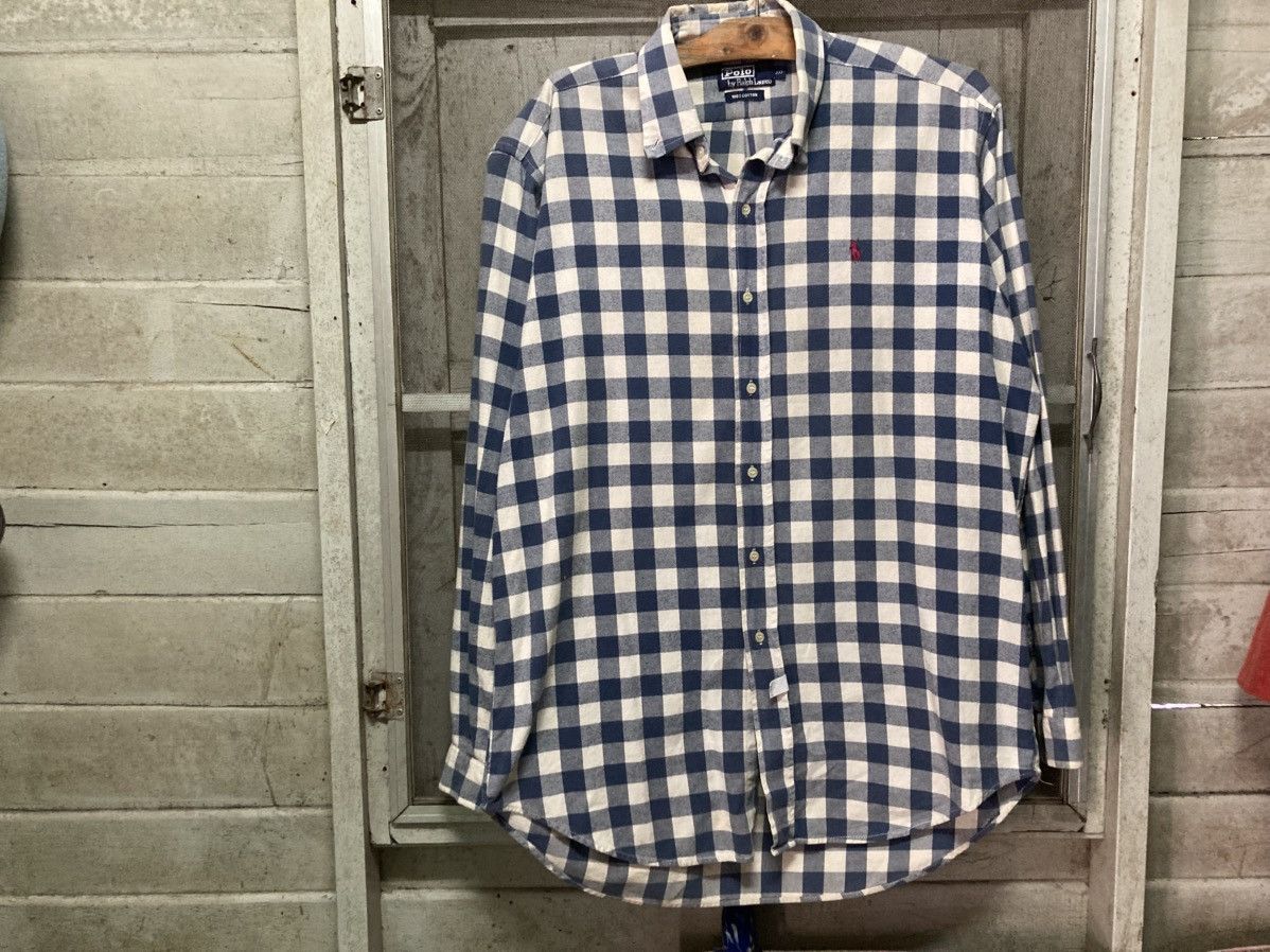 Polo Ralph Lauren Vintage Polo Ralph Lauren Shirt Size US L / EU 52-54 / 3 - 1 Thumbnail