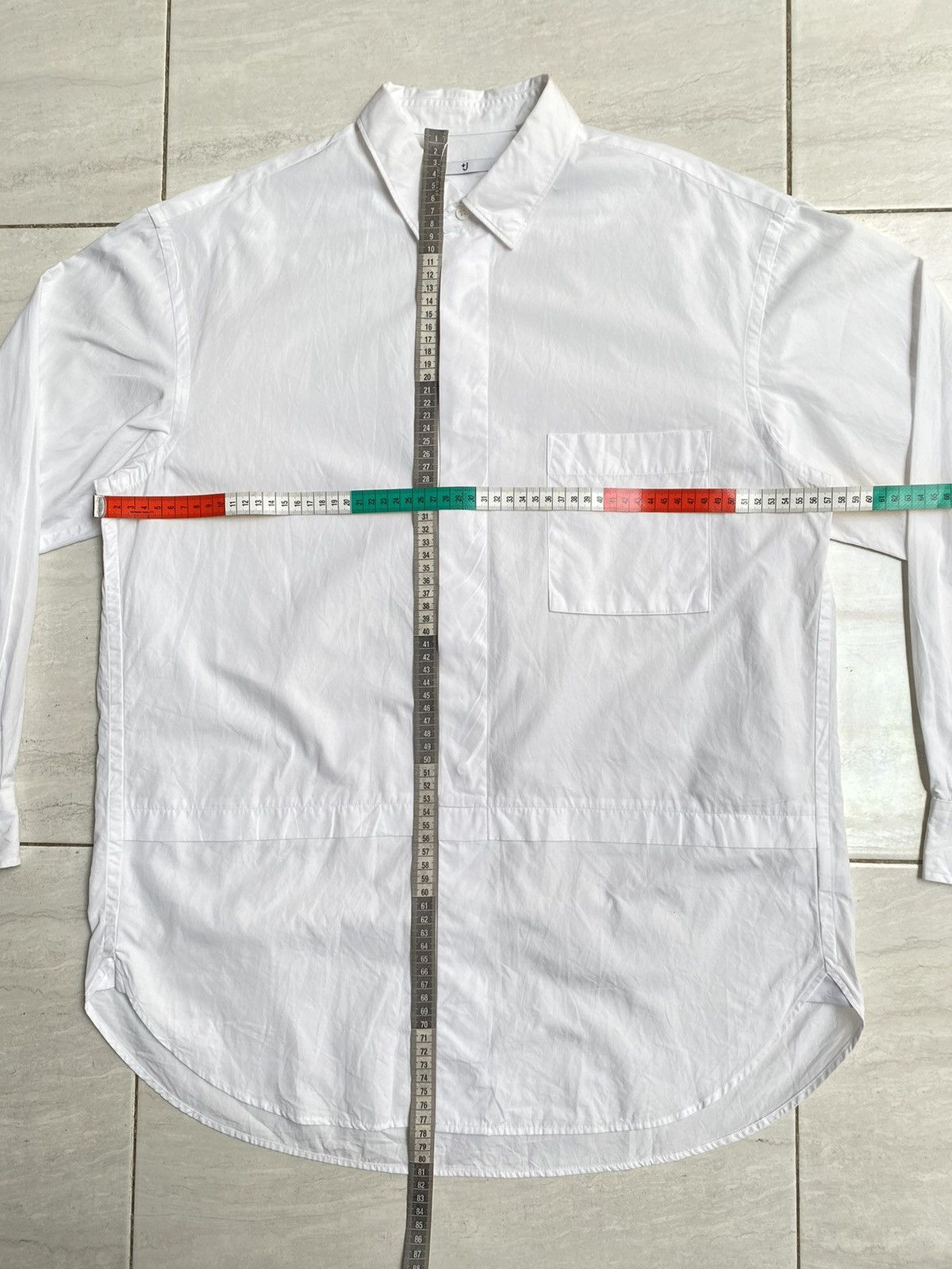 Jil Sander JIL SANDER x UNIQLO White Shirt Size US L / EU 52-54 / 3 - 2 Thumbnail