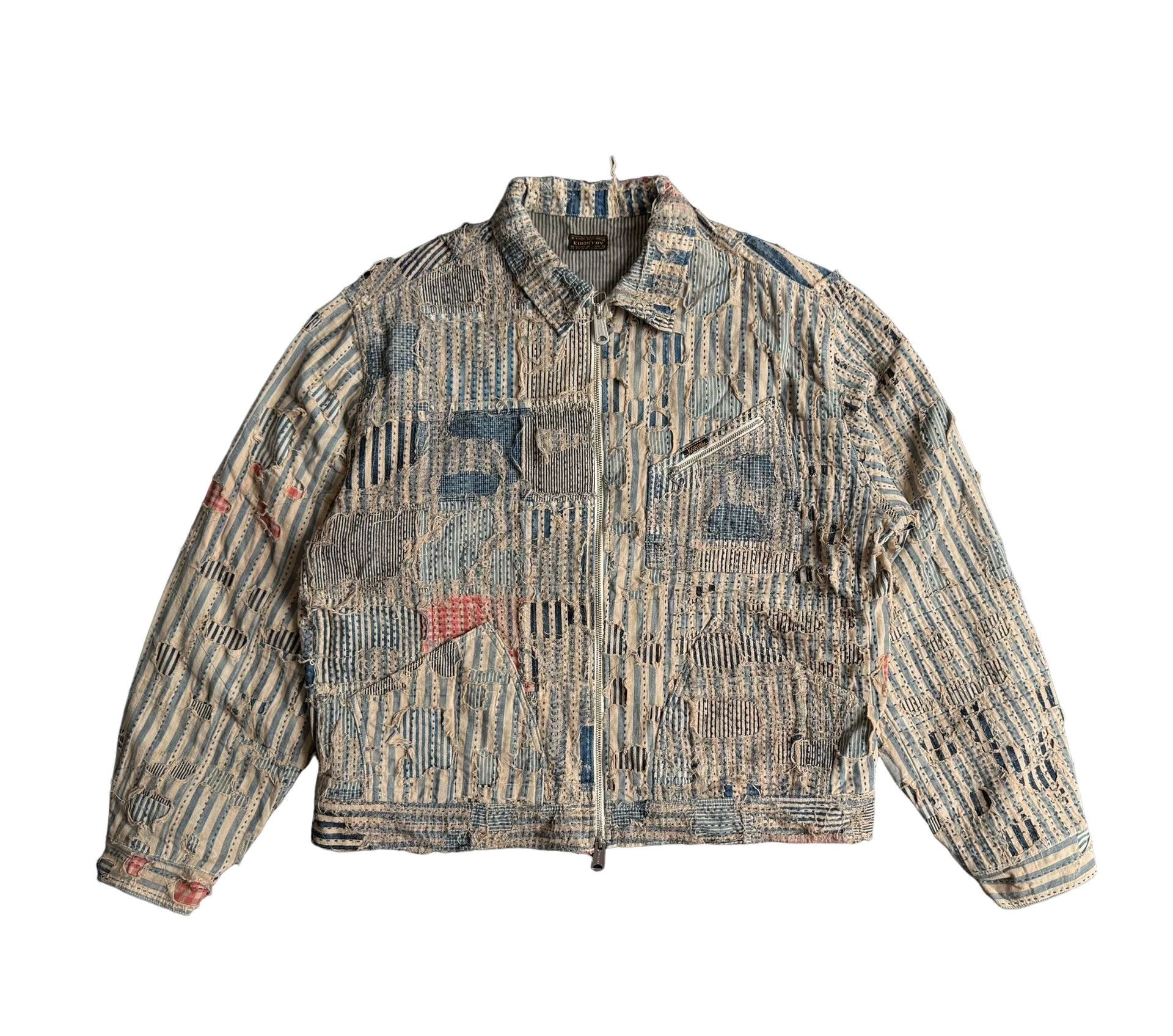 Kapital KAPITAL Liberty Boro Zip Jacket Size XL Size US XL / EU 56 / 4 - 1 Thumbnail