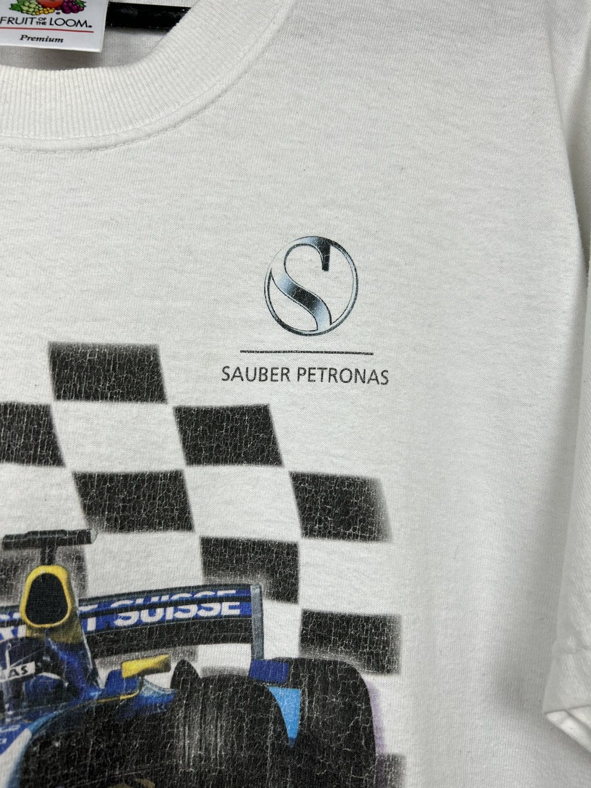NASCAR Vintage Sauber Petronas Racing T shirt Red Bull Size US M / EU 48-50 / 2 - 6 Thumbnail