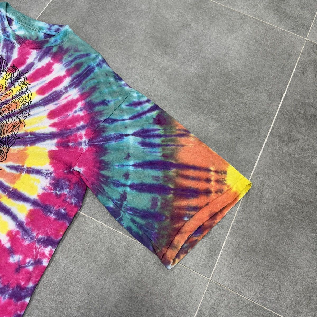 Band Tees × Droors Doors Tie Dye Oversized T-Shirt Size XL Size US XL / EU 56 / 4 - 7 Thumbnail